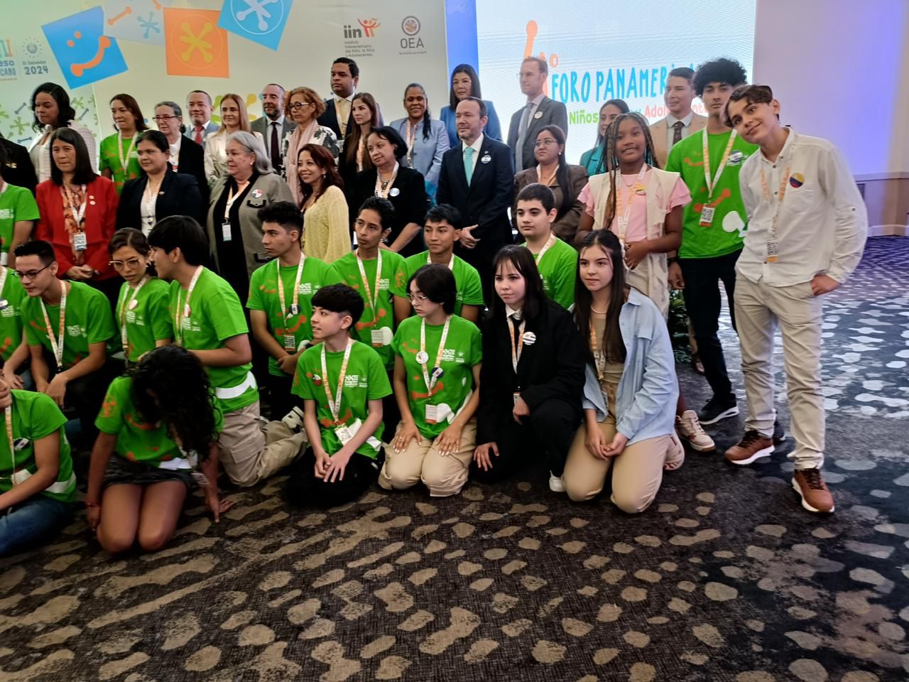 Bonaverense representó a Colombia en el Congreso Panamericano del Niño, la Niña y Adolescentes, en El Salvador