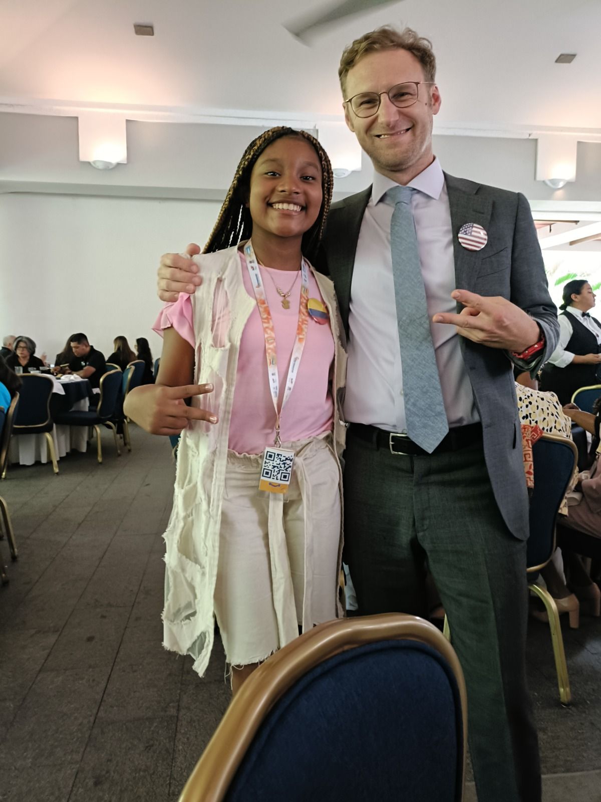 Bonaverense representó a Colombia en el Congreso Panamericano del Niño, la Niña y Adolescentes, en El Salvador