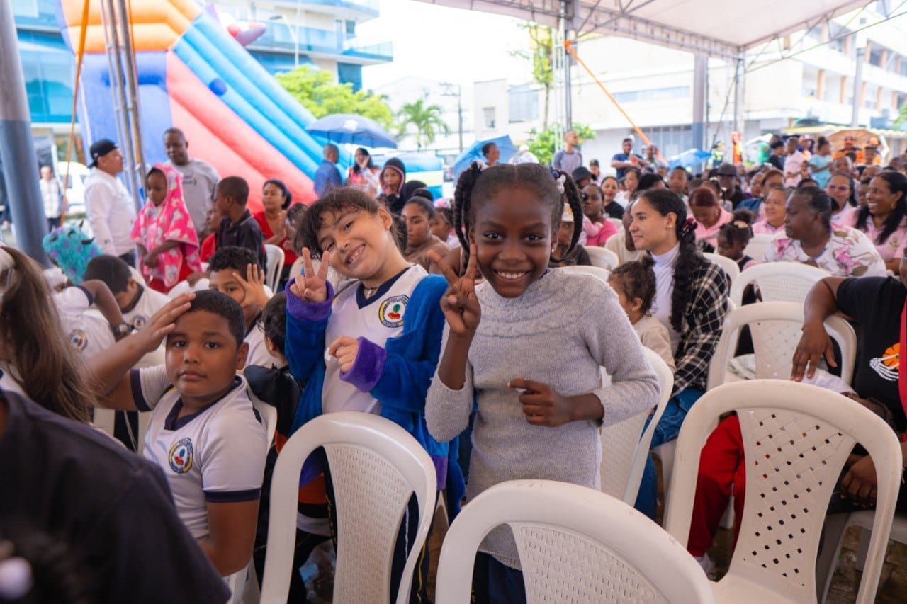 Cientos de niños disfrutaron de la Chiki Fiesta Naturaleza Pura en la Ecoaventura Mágica de Buenaventura