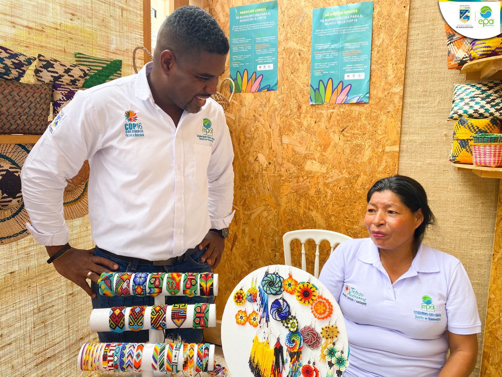 Seis Negocios Verdes del EPA Buenaventura participan en la COP16