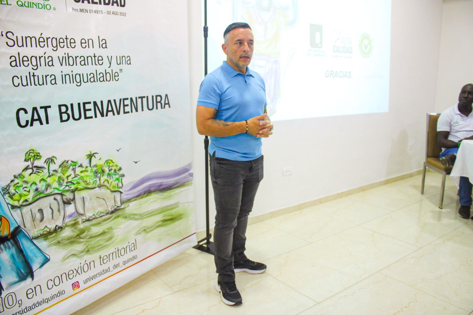 Gracias a la gestión de la Alcaldía de Buenaventura, la Universidad del Quindío abre su carrera profesional de Licenciatura en Educación Física, Recreación y Deporte
