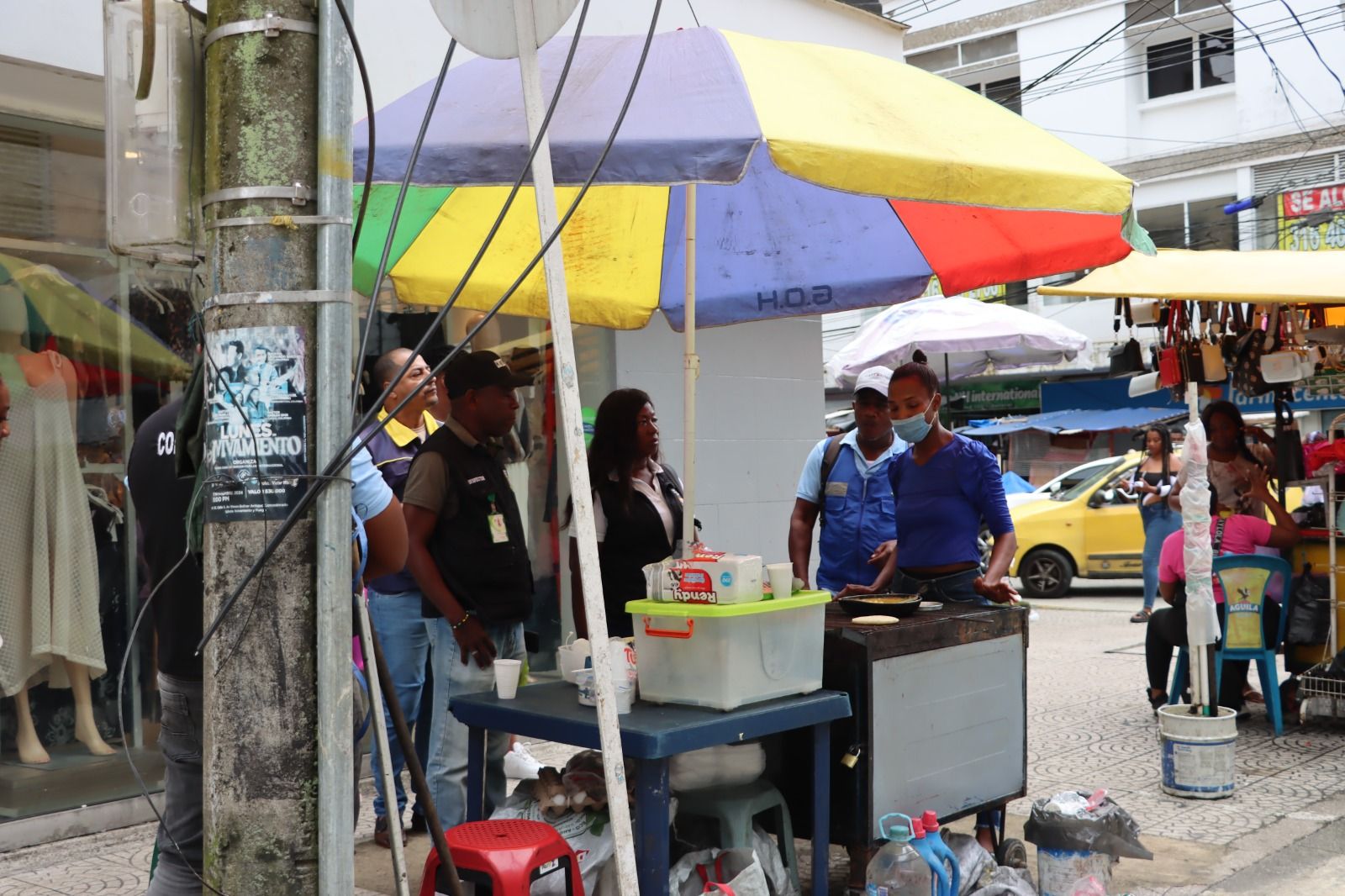 Alcaldía de Buenaventura realiza operativos para recuperar el espacio público durante las festividades navideñas