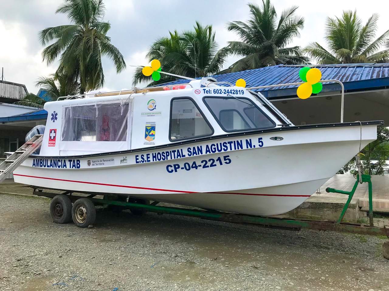 Buenaventura avanza en salud: Llegan dos lanchas ambulancias para comunidades rurales