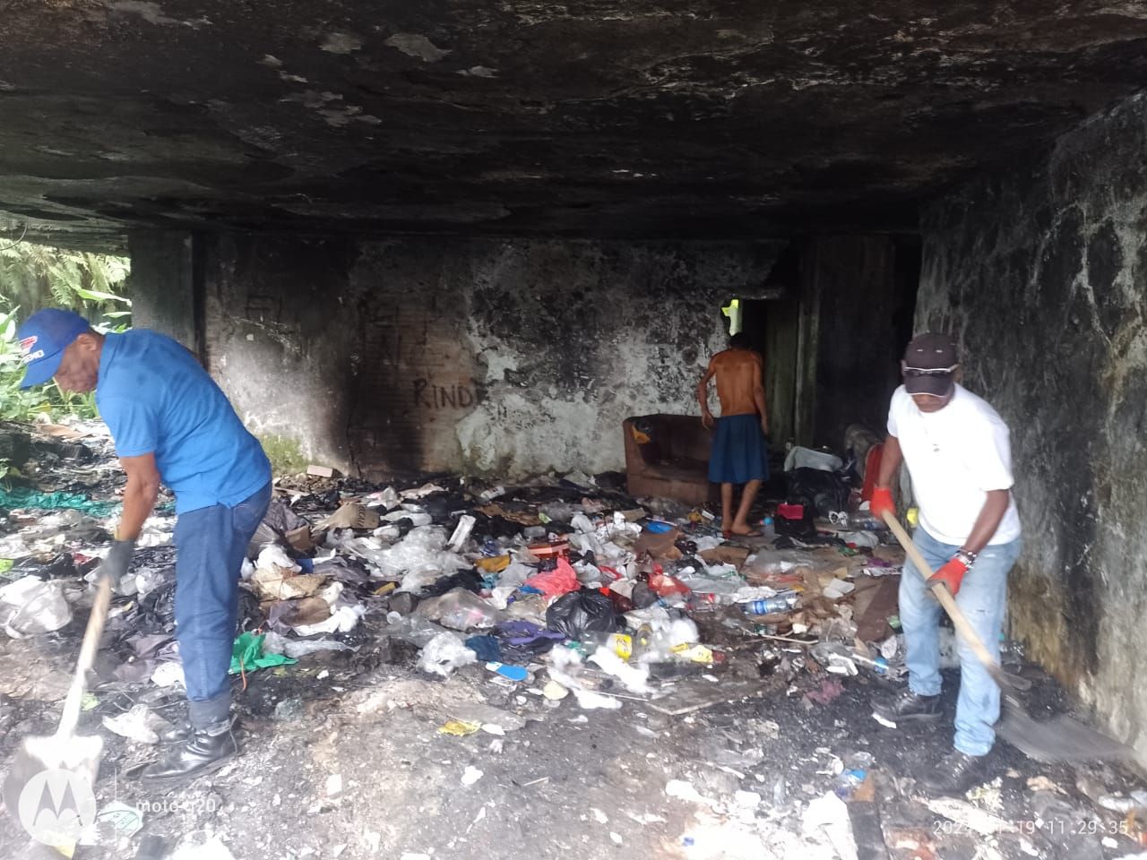 La Administración Distrital avanza en la erradicación de residuos sólidos en el barrio Muro Yusti
