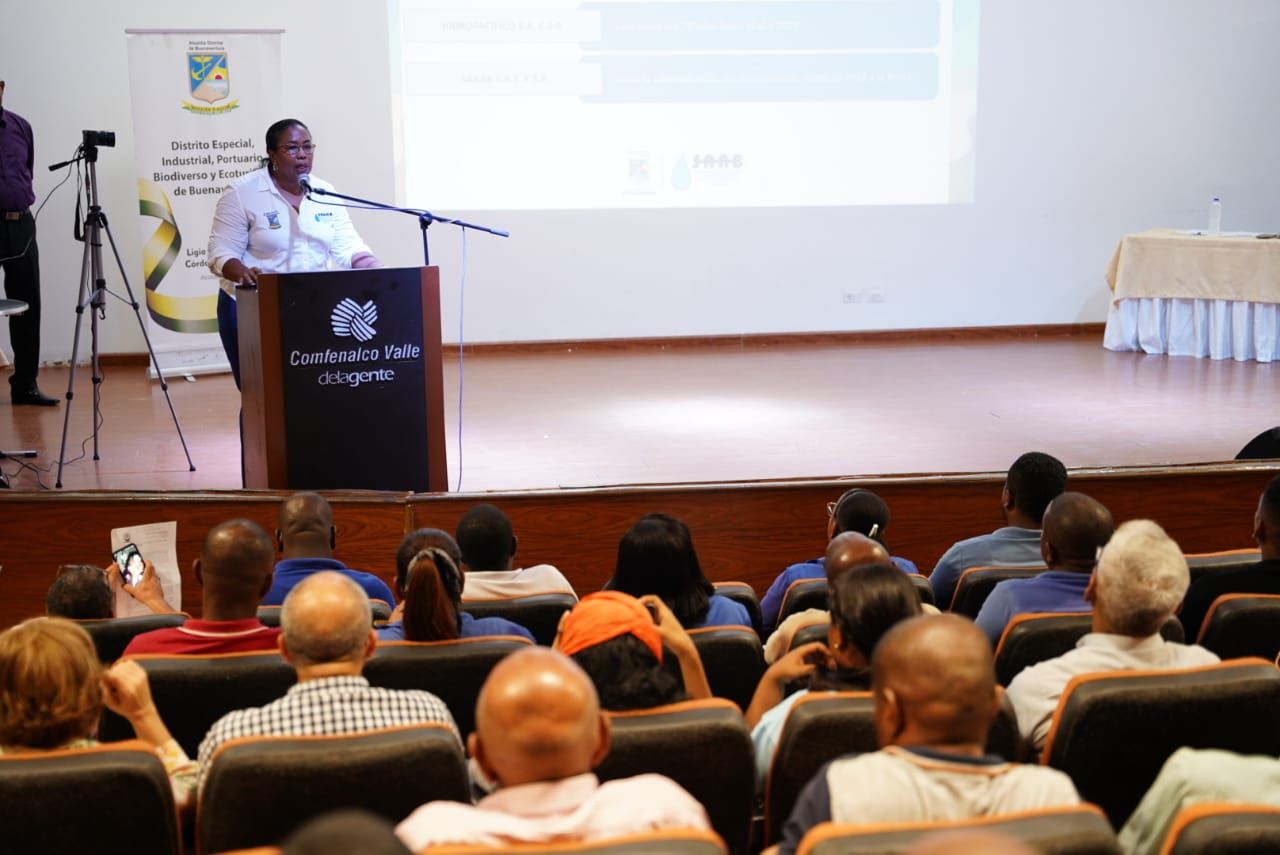 En la Audiencia Pública del Agua en Buenaventura, se presentaron avances y propuestas para solucionar la prestación del servicio de agua