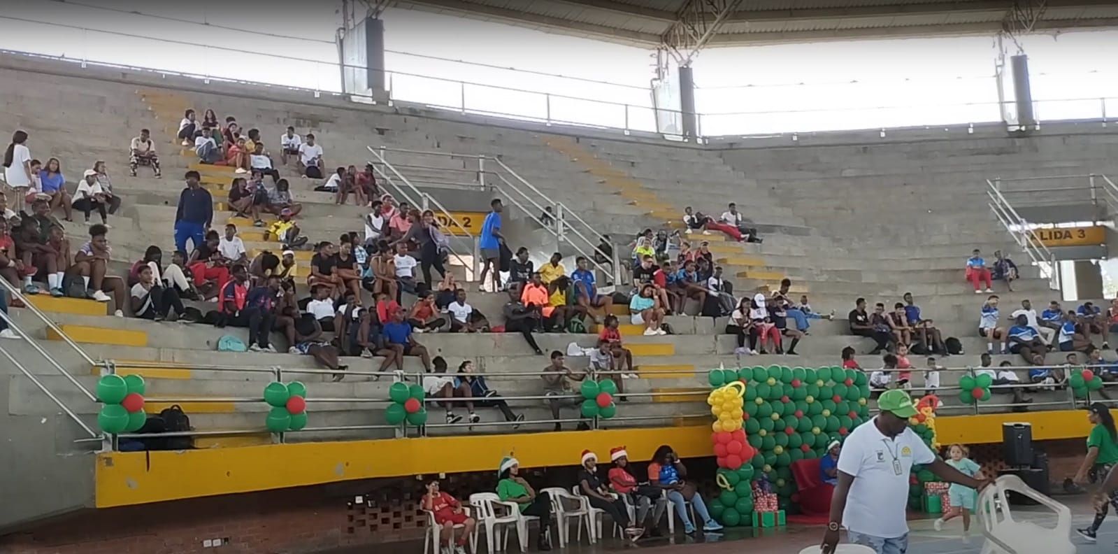 InderBuenaventura celebra la despedida de fin de año con sus deportistas distritales.