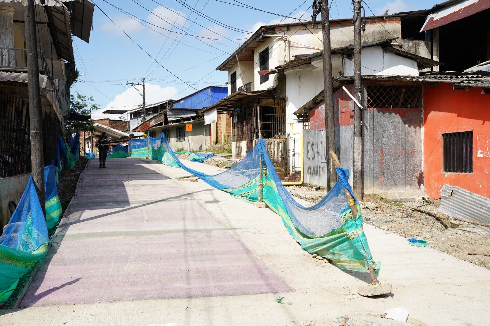 Alcaldía de Buenaventura avanza con sus obras viales que transformarán la conectividad