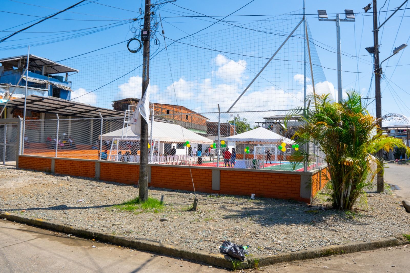 Nuevo complejo deportivo en el barrio Alfonso López Pumarejo fomenta el deporte y la convivencia en Buenaventura