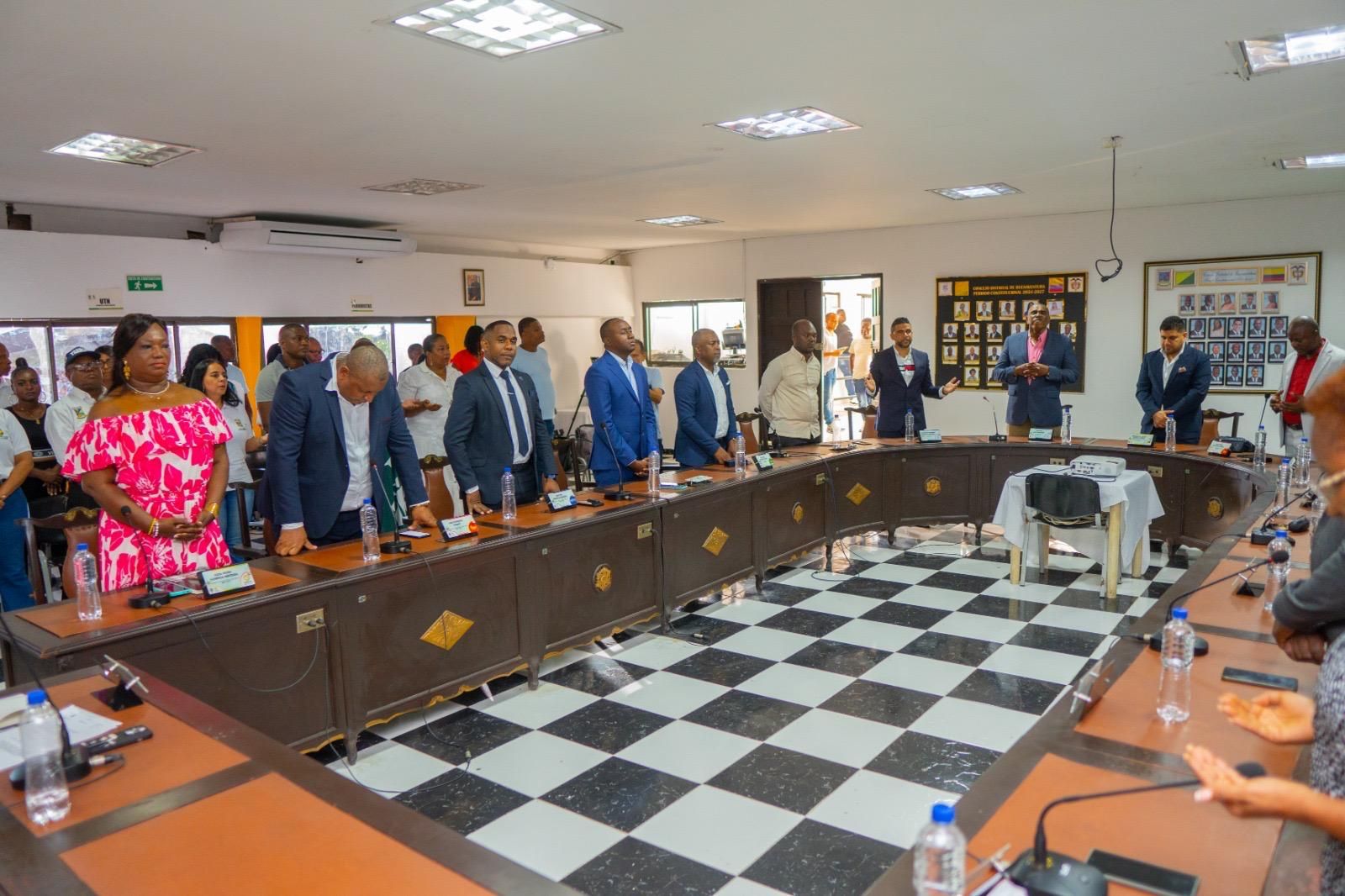 Alcaldesa de Buenaventura abre oficialmente el período de sesiones ordinarias del Concejo Distrital