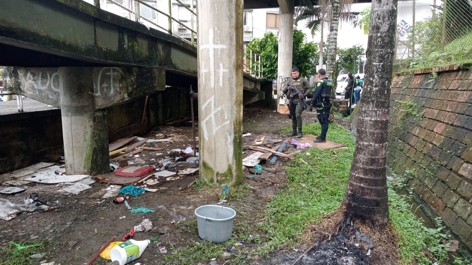 Alcaldía de Buenaventura recupera espacio público en el centro histórico en operativo conjunto con entidades locales