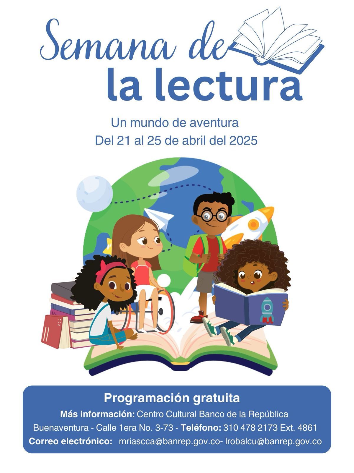 Secretaría de Etnoeducación se suma a la Semana de la Lectura que se realizará en Buenaventura del 21 al 25 de abril
