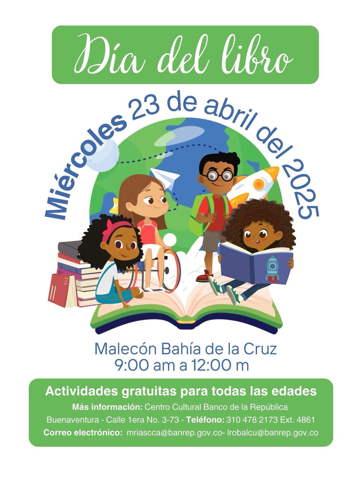 Secretaría de Etnoeducación se suma a la Semana de la Lectura que se realizará en Buenaventura del 21 al 25 de abril