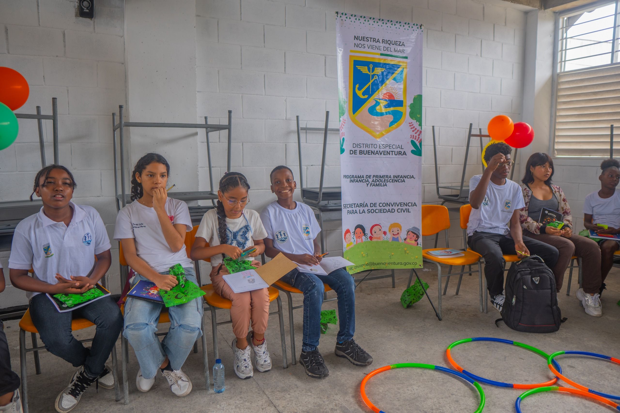 Niños, Niñas y Adolescentes participan en la construcción de la ‘Buenaventura Bonita’ que sueñan