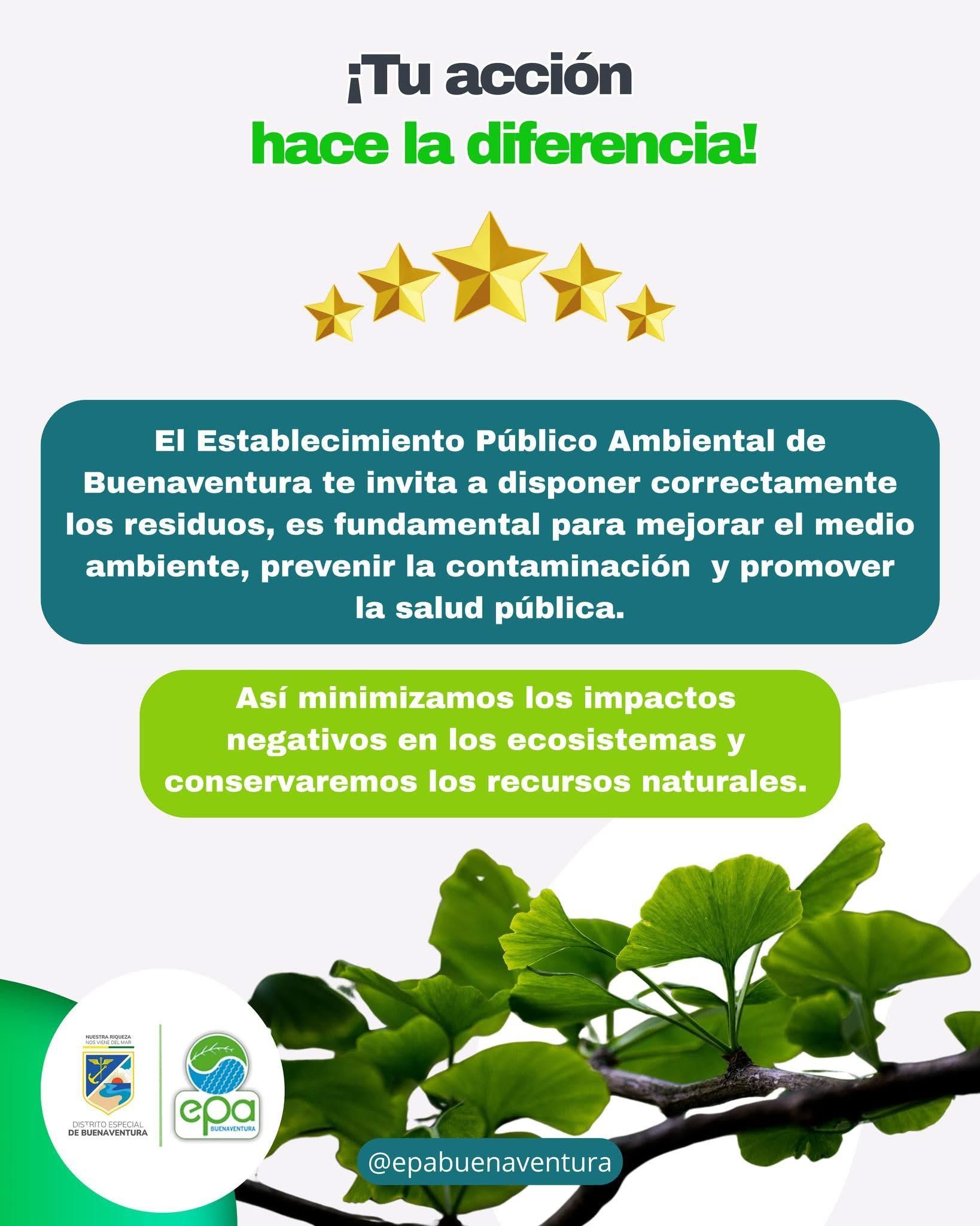 EPA Buenaventura entrega 100 planes de mejora en gestión de residuos a empresas del Distrito