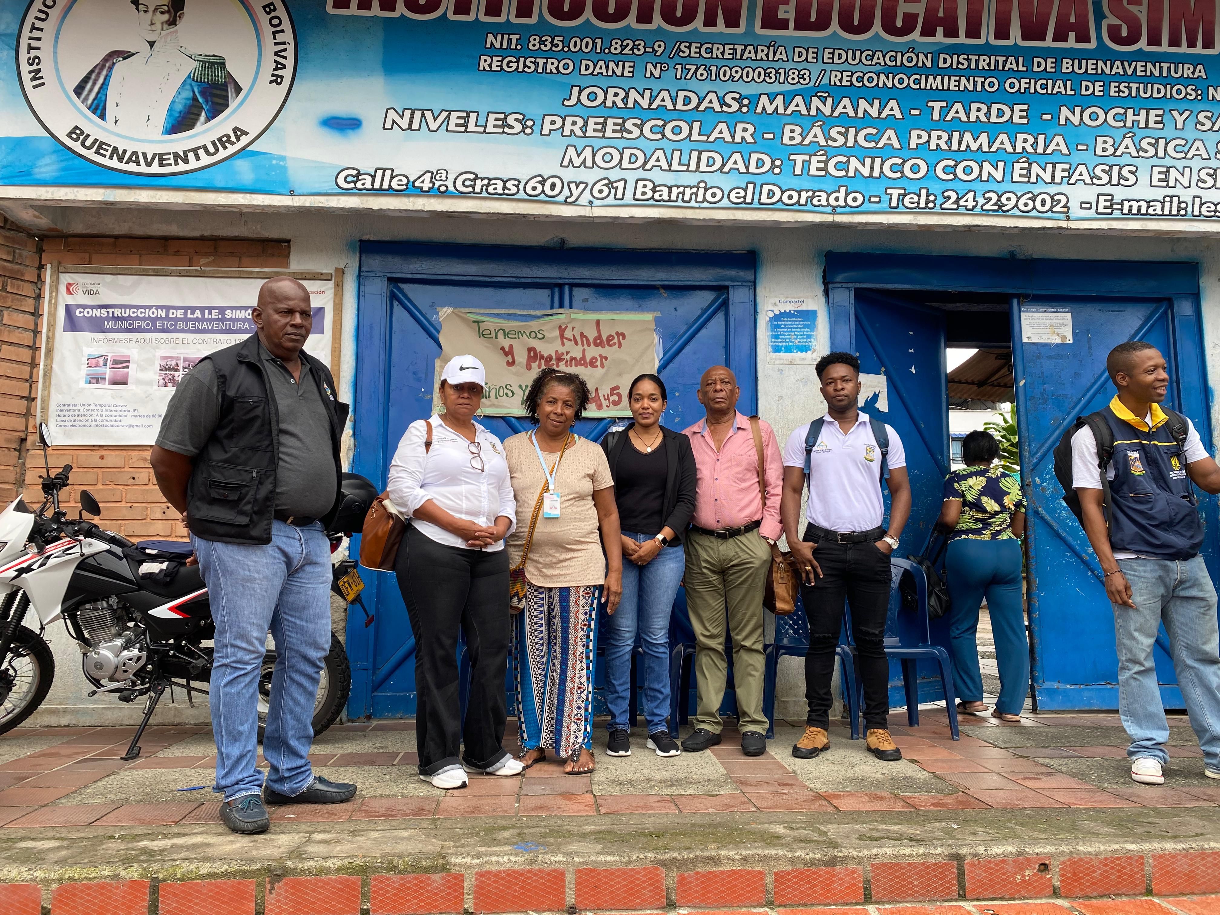 Instituciones del Distrito atienden problemática de infraestructura en la Comuna 11