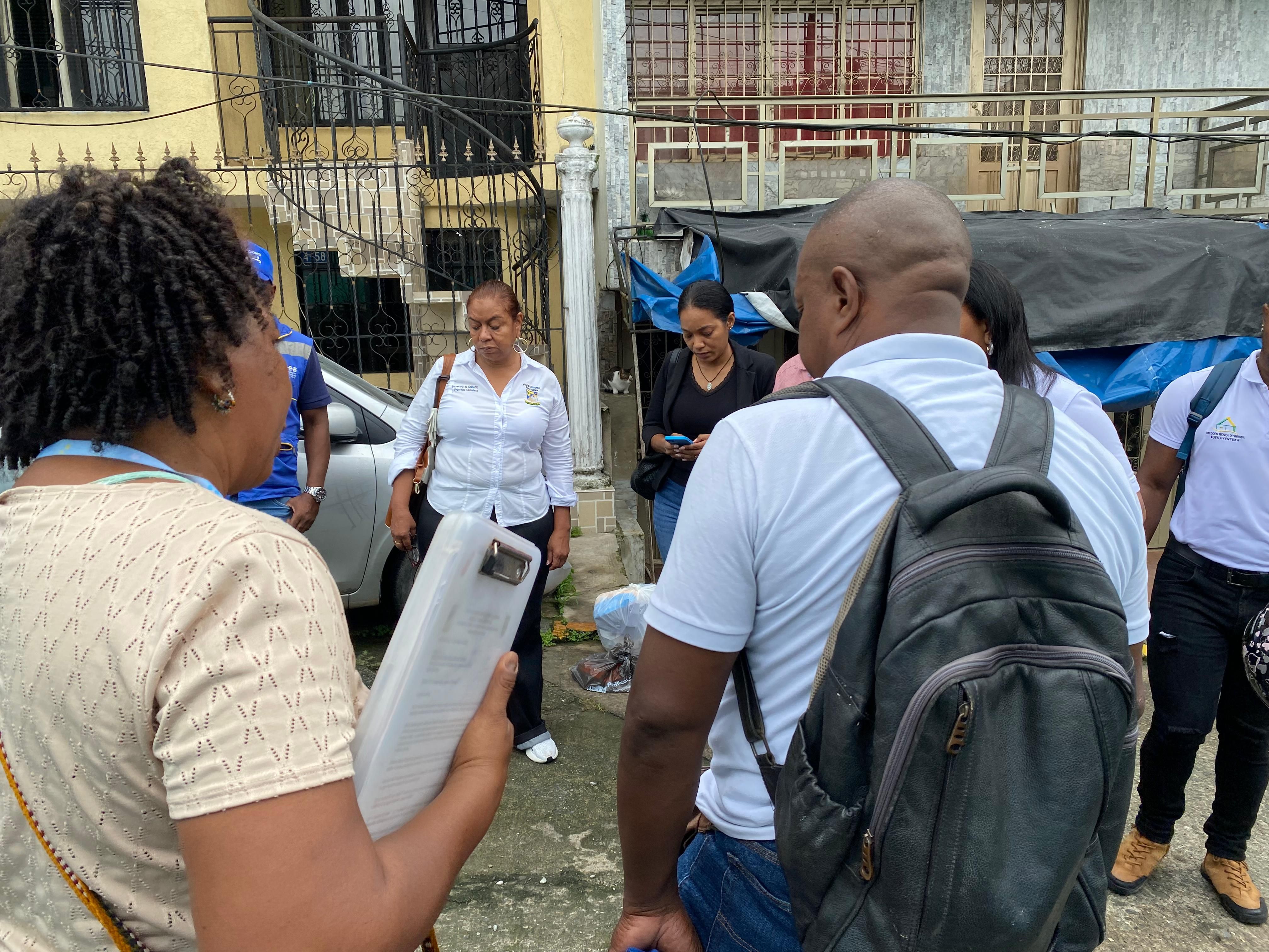 Instituciones del Distrito atienden problemática de infraestructura en la Comuna 11