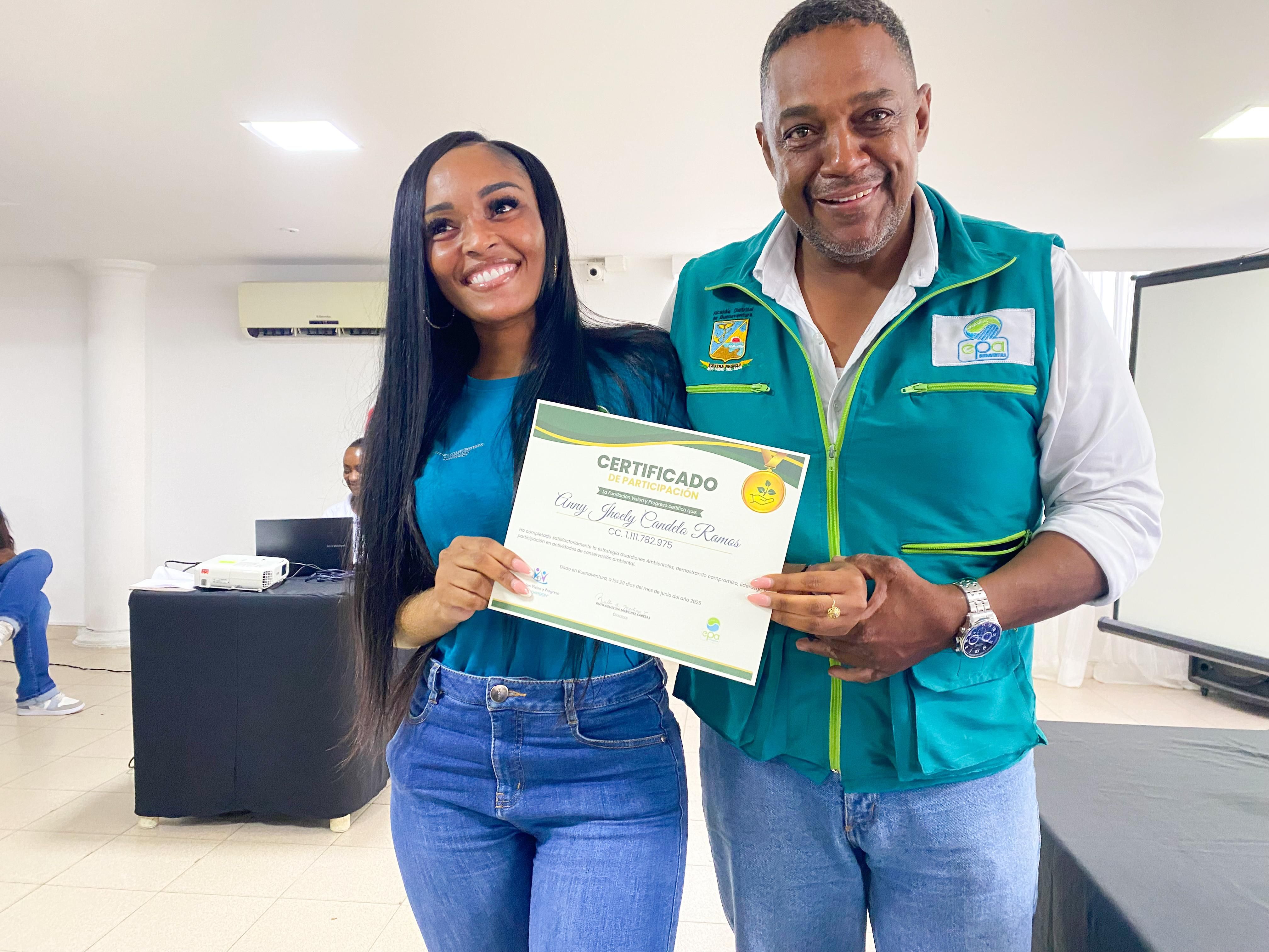 EPA Buenaventura graduó a 40 ciudadanos como Guardianes del Ambiente