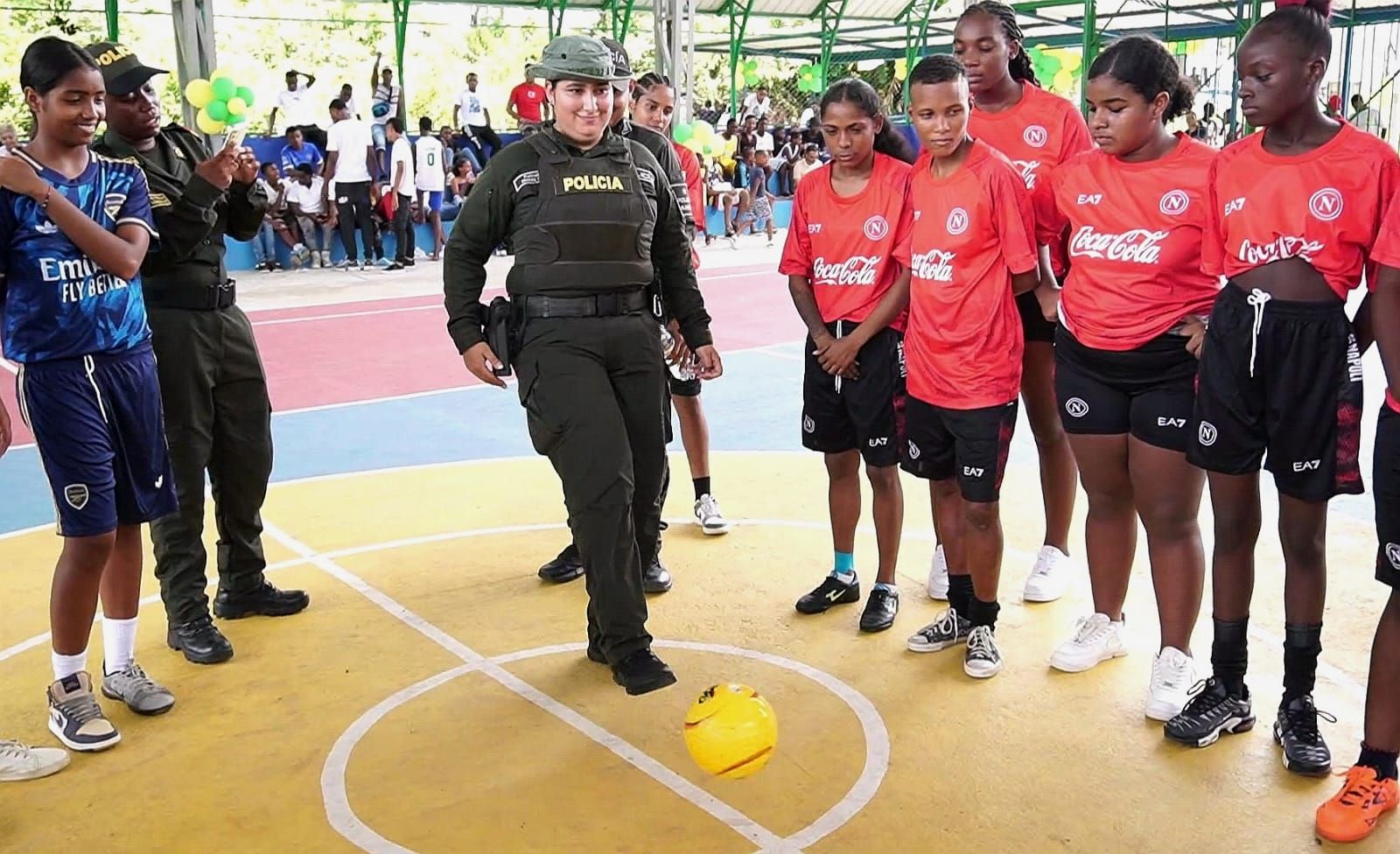 Con rotundo éxito arrancó el campeonato de fútbol ‘Un Gol por el Amor y la Vida en la Comuna 12’
