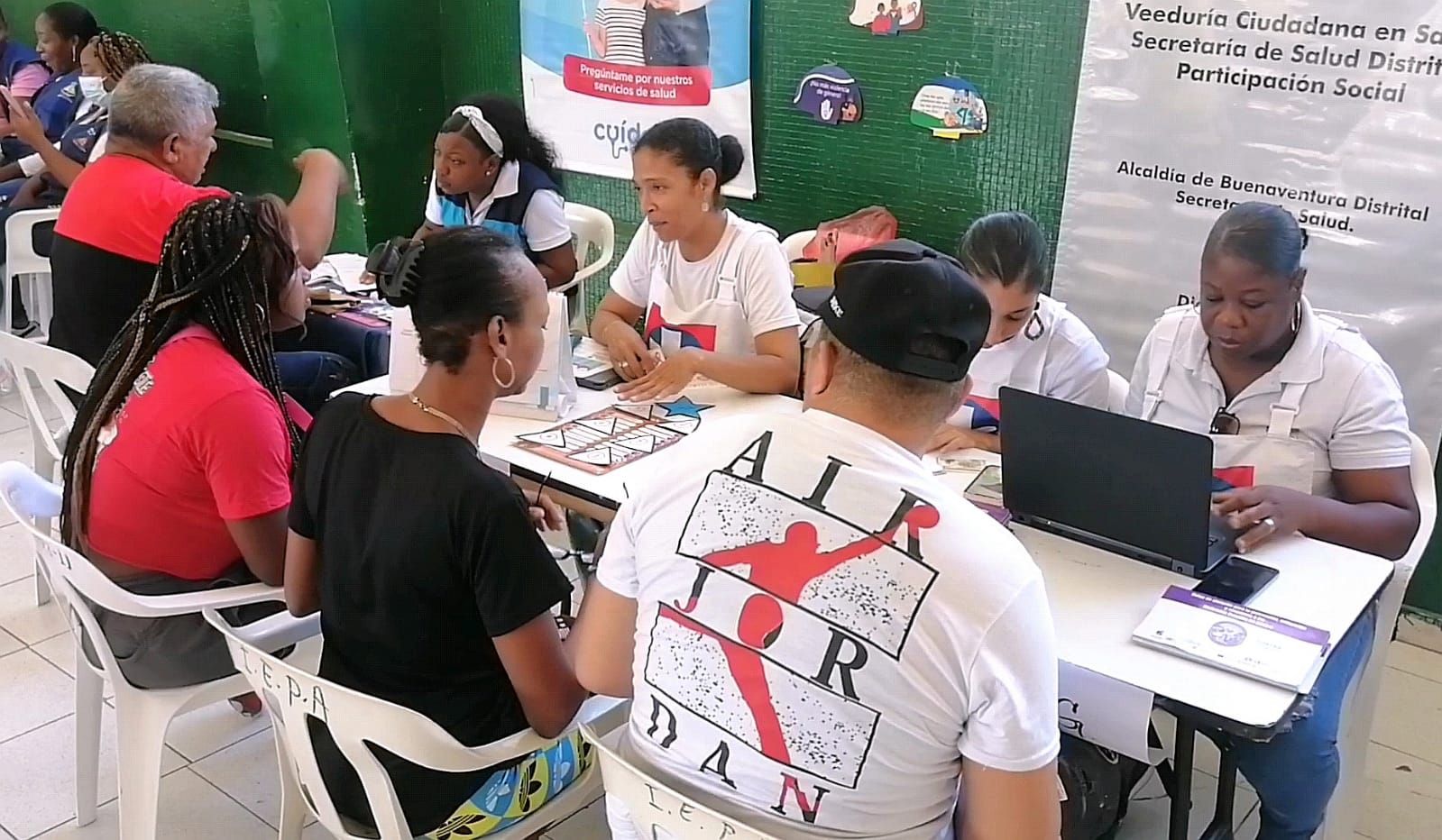 Población migrante venezolana en Buenaventura recibió oferta institucional en Salud