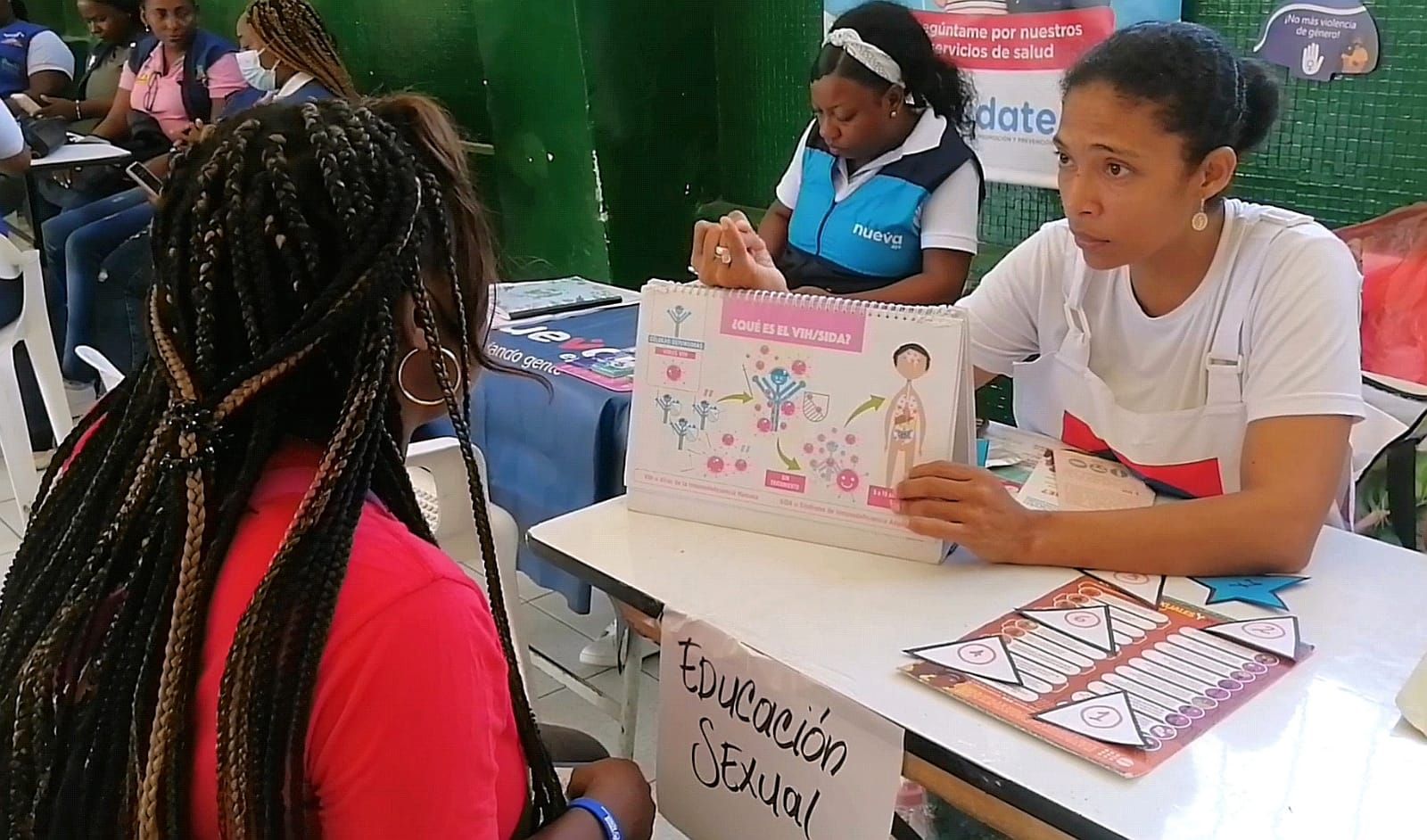 Población migrante venezolana en Buenaventura recibió oferta institucional en Salud