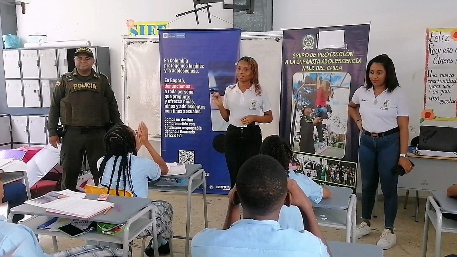 Jóvenes de la Institución Educativa Termarit fortalecen su liderazgo y reciben orientación en salud mental y prevención