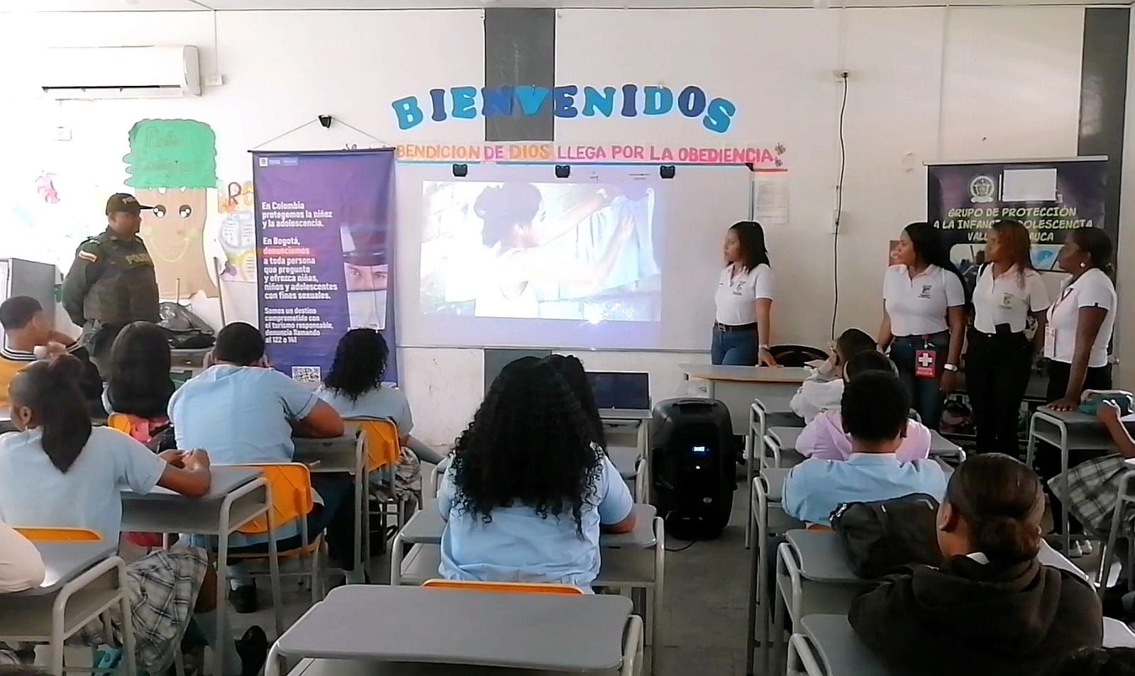 Jóvenes de la Institución Educativa Termarit fortalecen su liderazgo y reciben orientación en salud mental y prevención