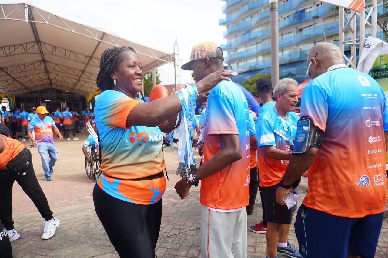 Más de 1.200 corredores unieron fuerzas por la inclusión en la Maratón de Sueños de Buenaventura