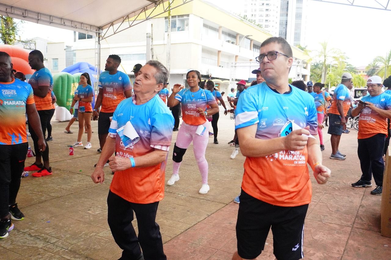 Más de 1.200 corredores unieron fuerzas por la inclusión en la Maratón de Sueños de Buenaventura