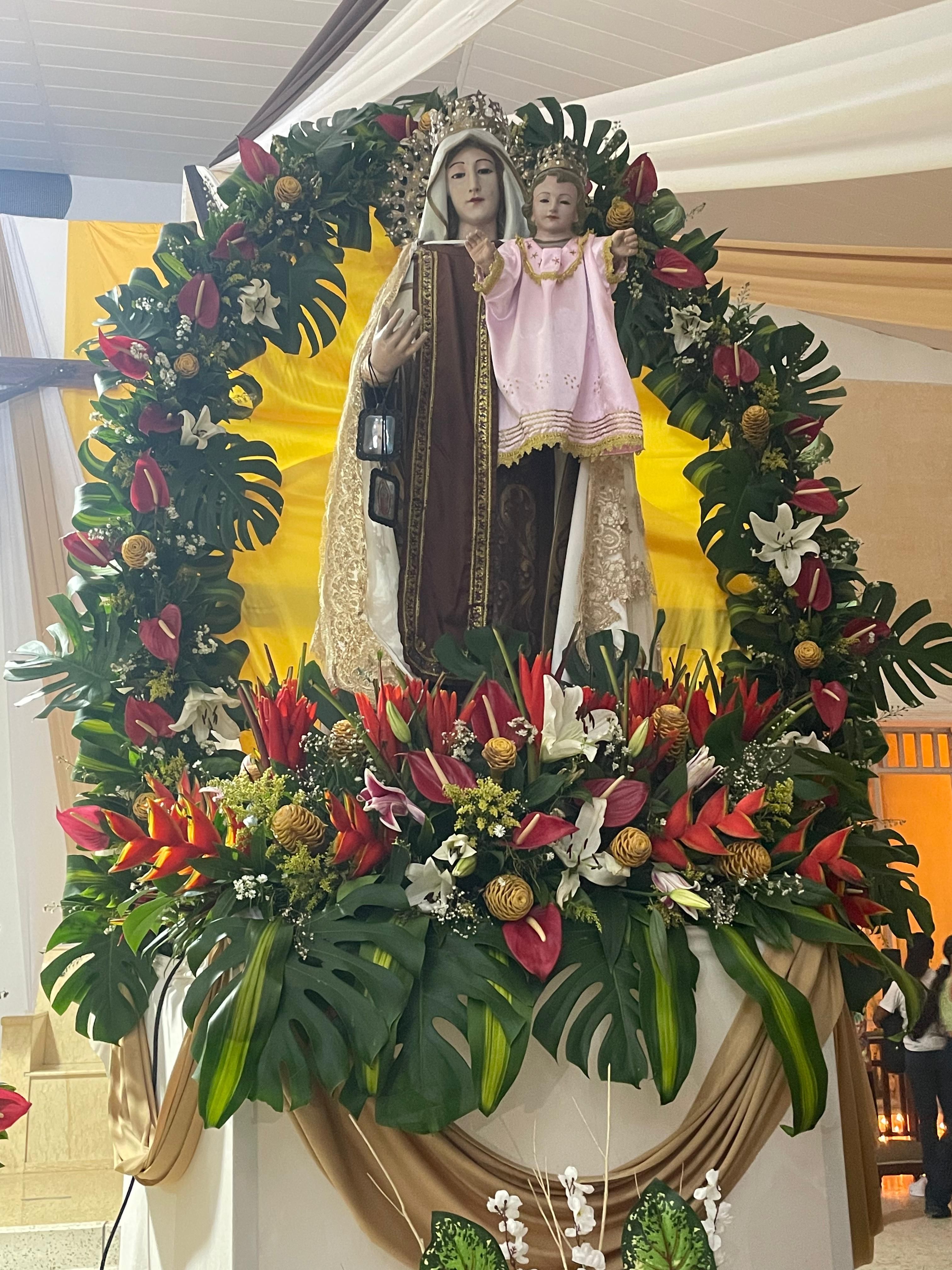 Buenaventura celebró con fe y tradición a la Virgen del Carmen en Pueblo Nuevo