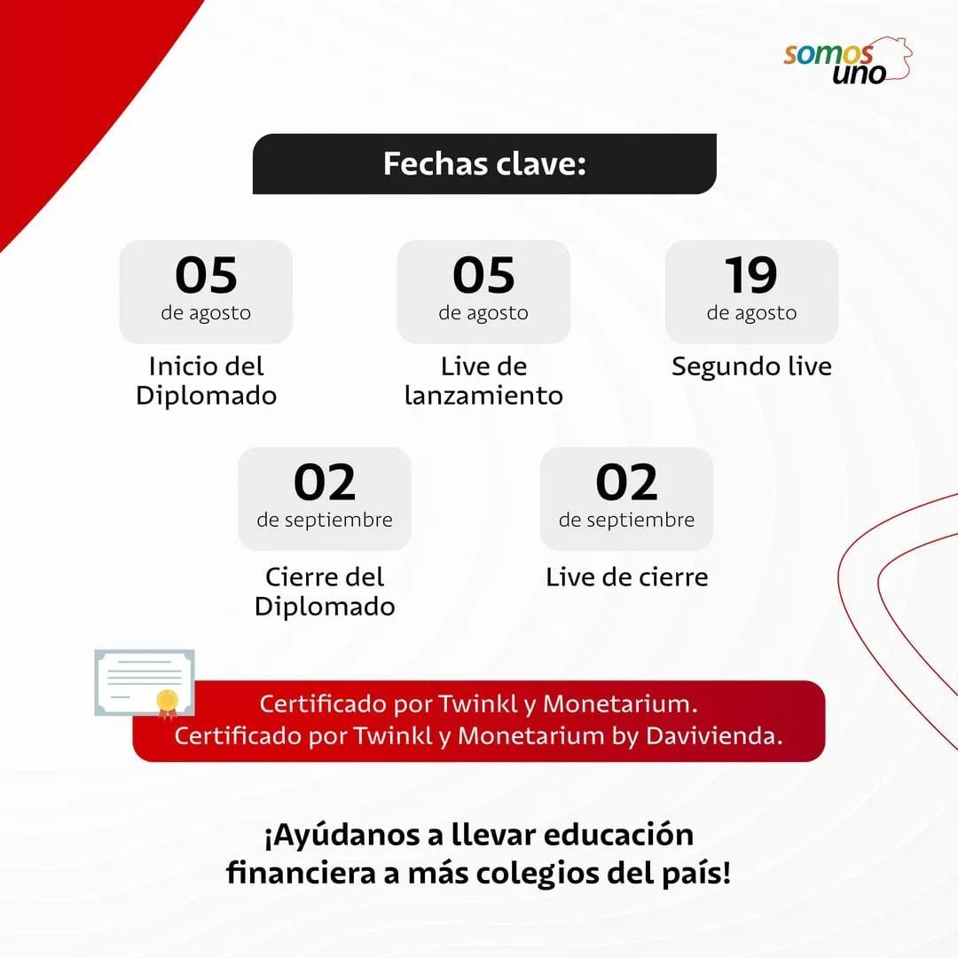 Docentes del Distrito podrán participar de Diplomado en Educación Financiera