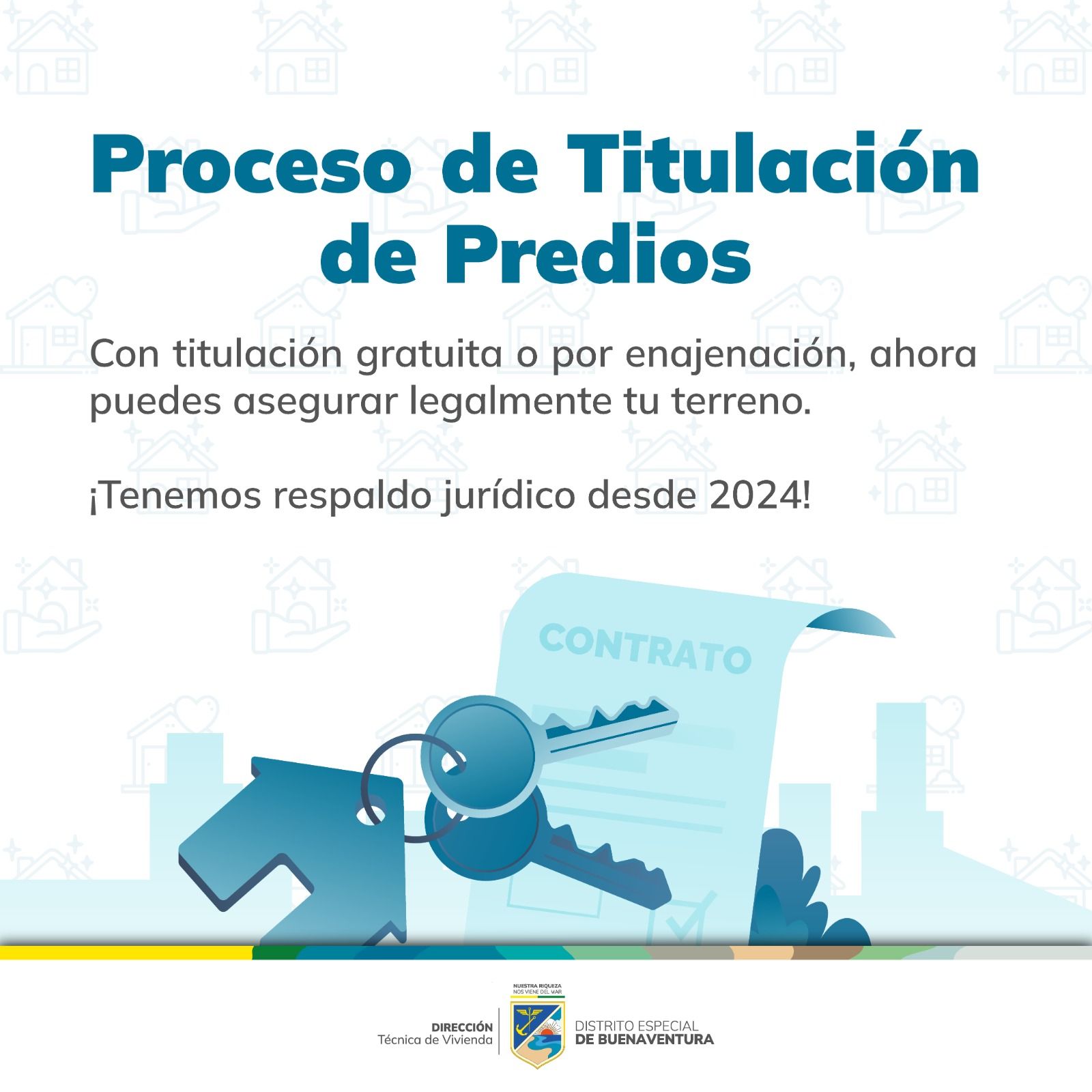 Dirección Técnica de Vivienda invita a la comunidad a transformar su hogar