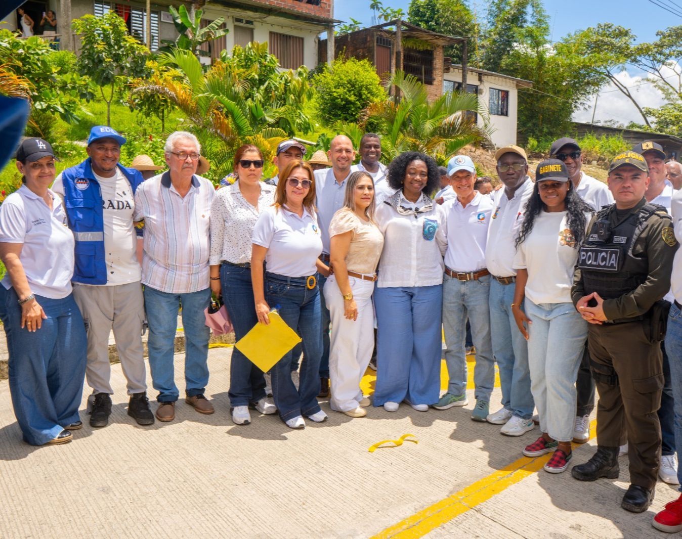 Administración Distrital entregó oficialmente el anillo vial del barrio 12 de Abril y Gamboa