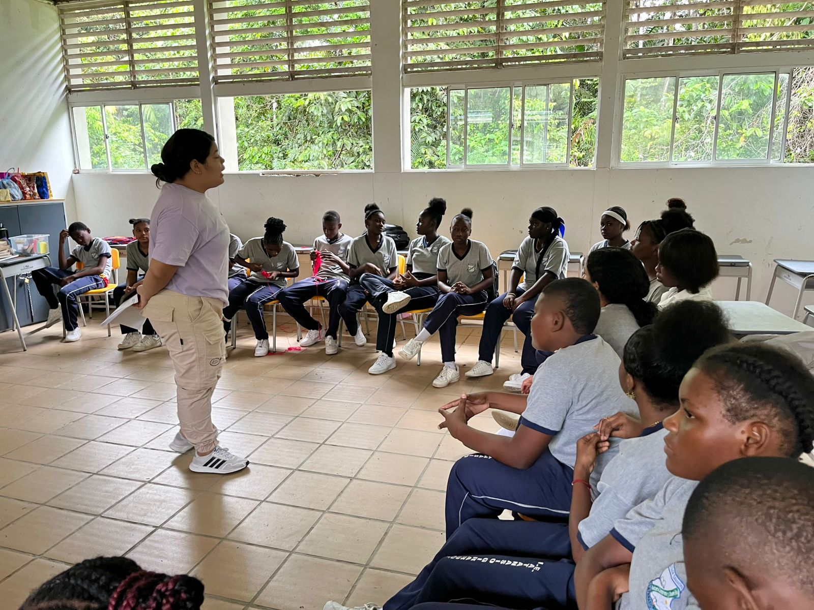 Equipo interinstitucional trabajó con los estudiantes del colegio Atanasio Girardot el tema de salud mental