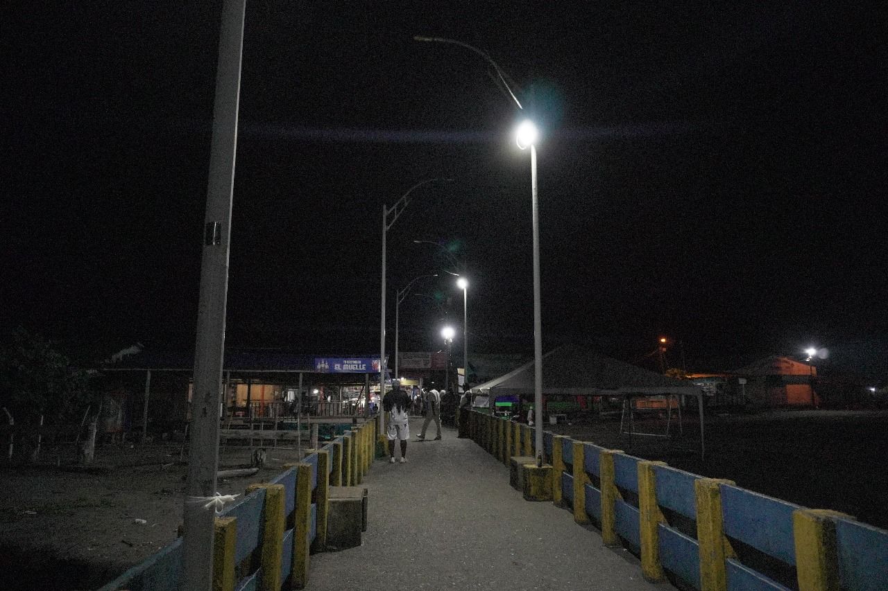 Muelle turístico de Juanchaco vuelve a brillar gracias al trabajo conjunto de la comunidad y la Alcaldía