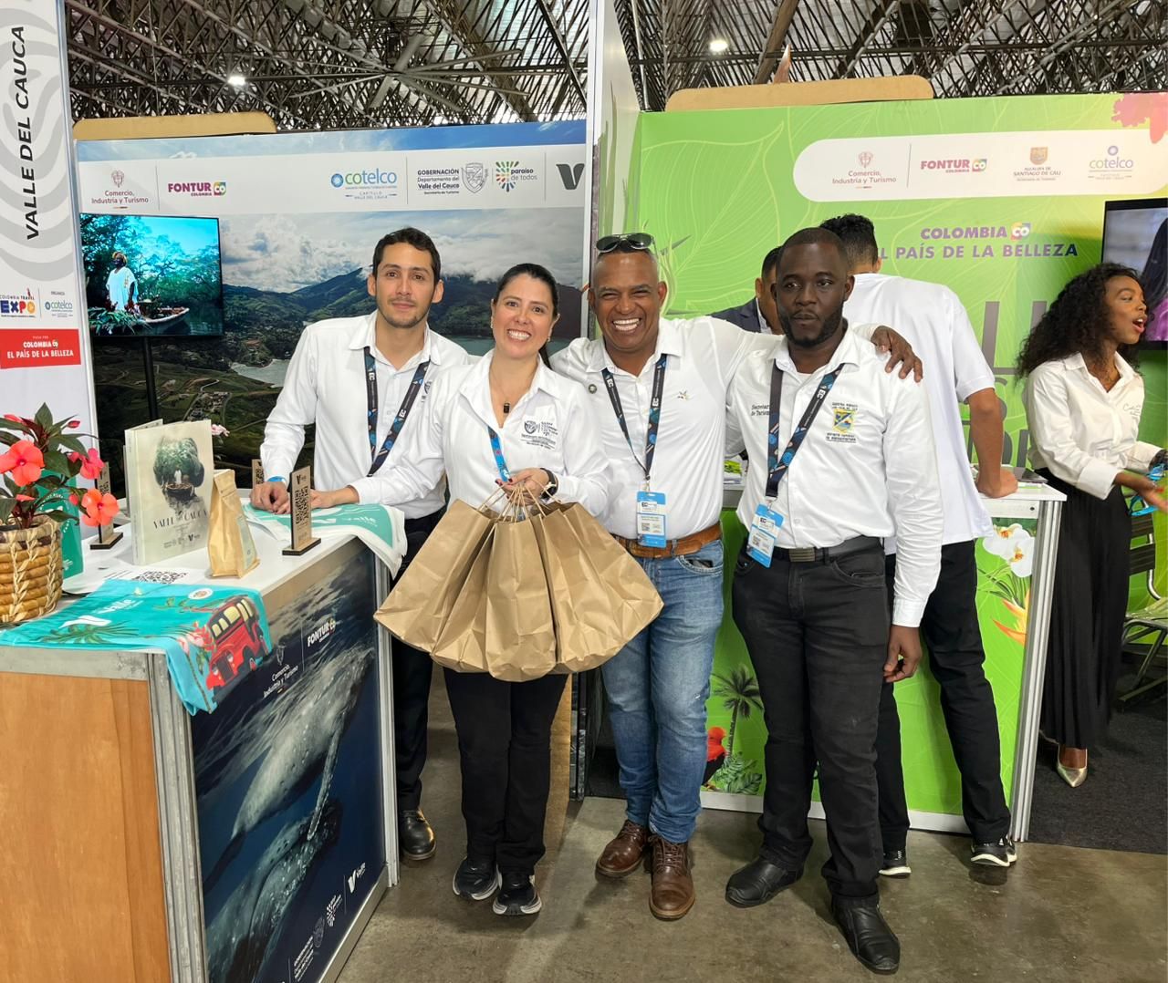 Delegación de Buenaventura se destaca en la vitrina turística Colombia Travel Expo