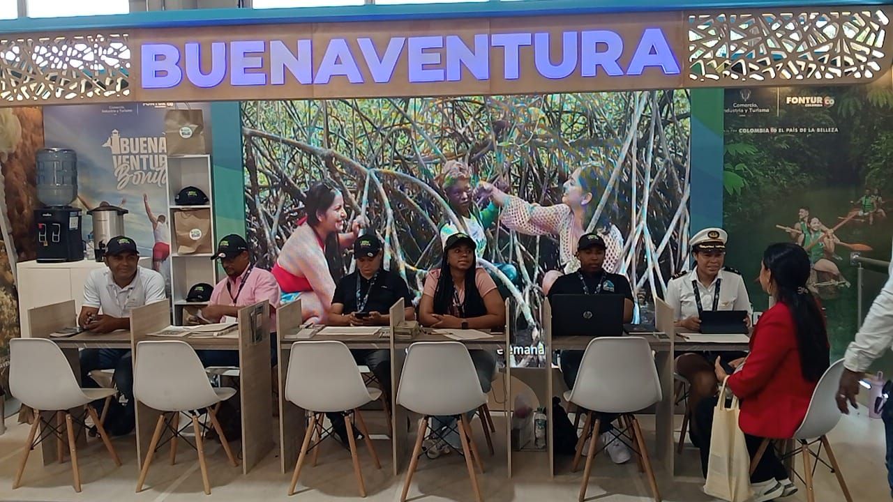 Delegación de Buenaventura se destaca en la vitrina turística Colombia Travel Expo