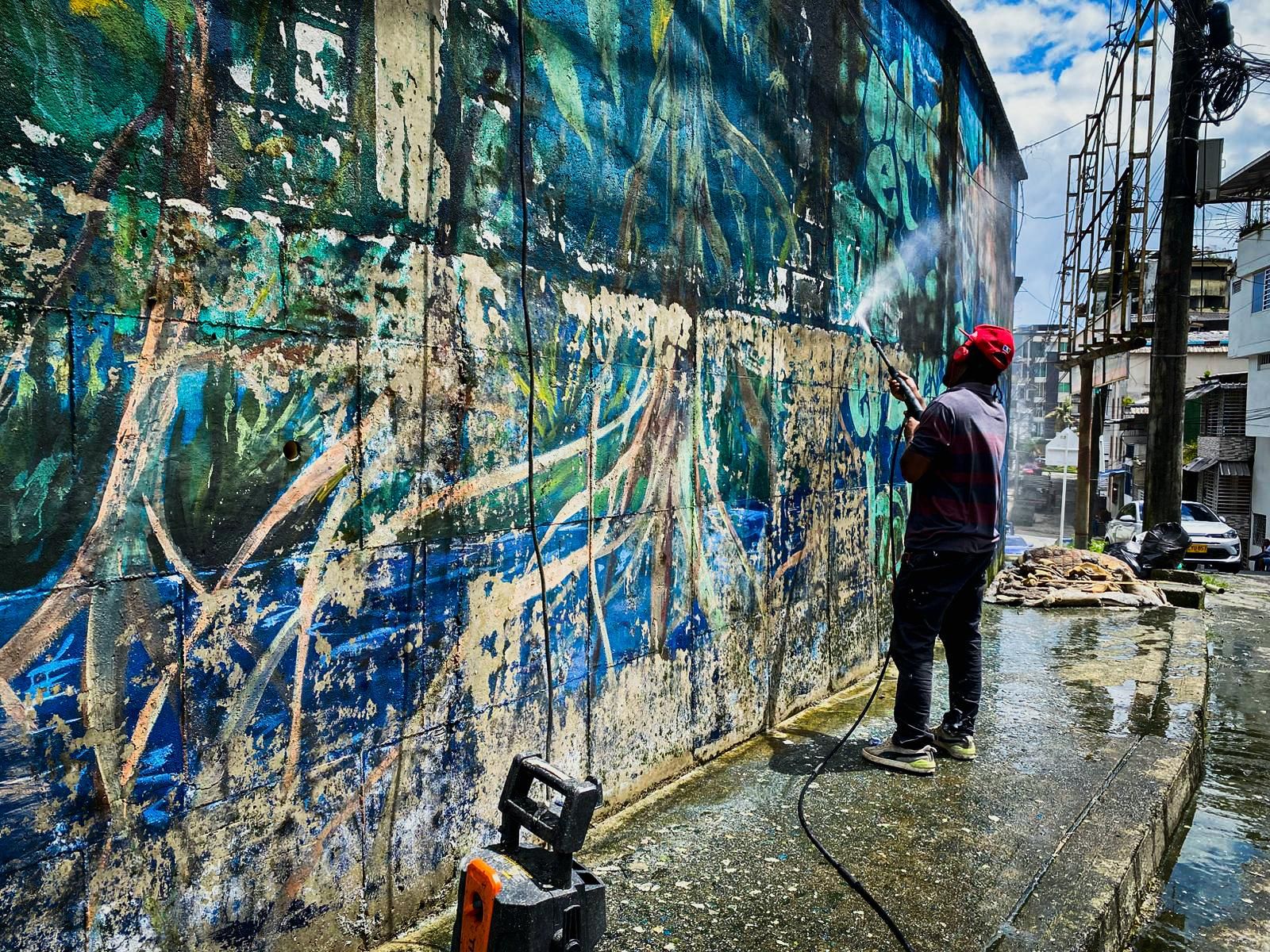 EPA Buenaventura impulsa la educación ambiental a través del arte mural