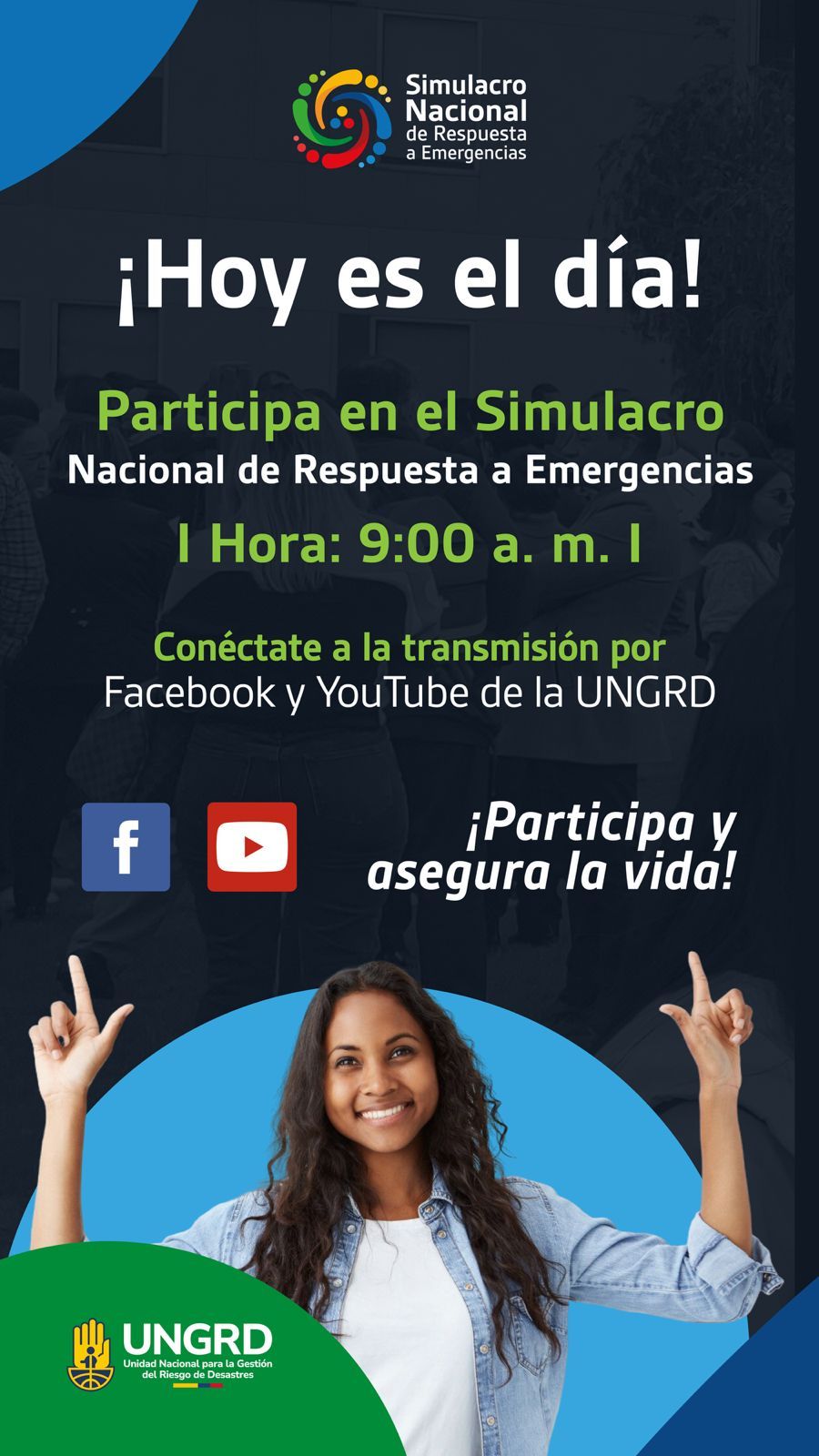 Alcaldía Distrital de Buenaventura invita a participar en el Simulacro Nacional de Respuesta a Emergencias 2025