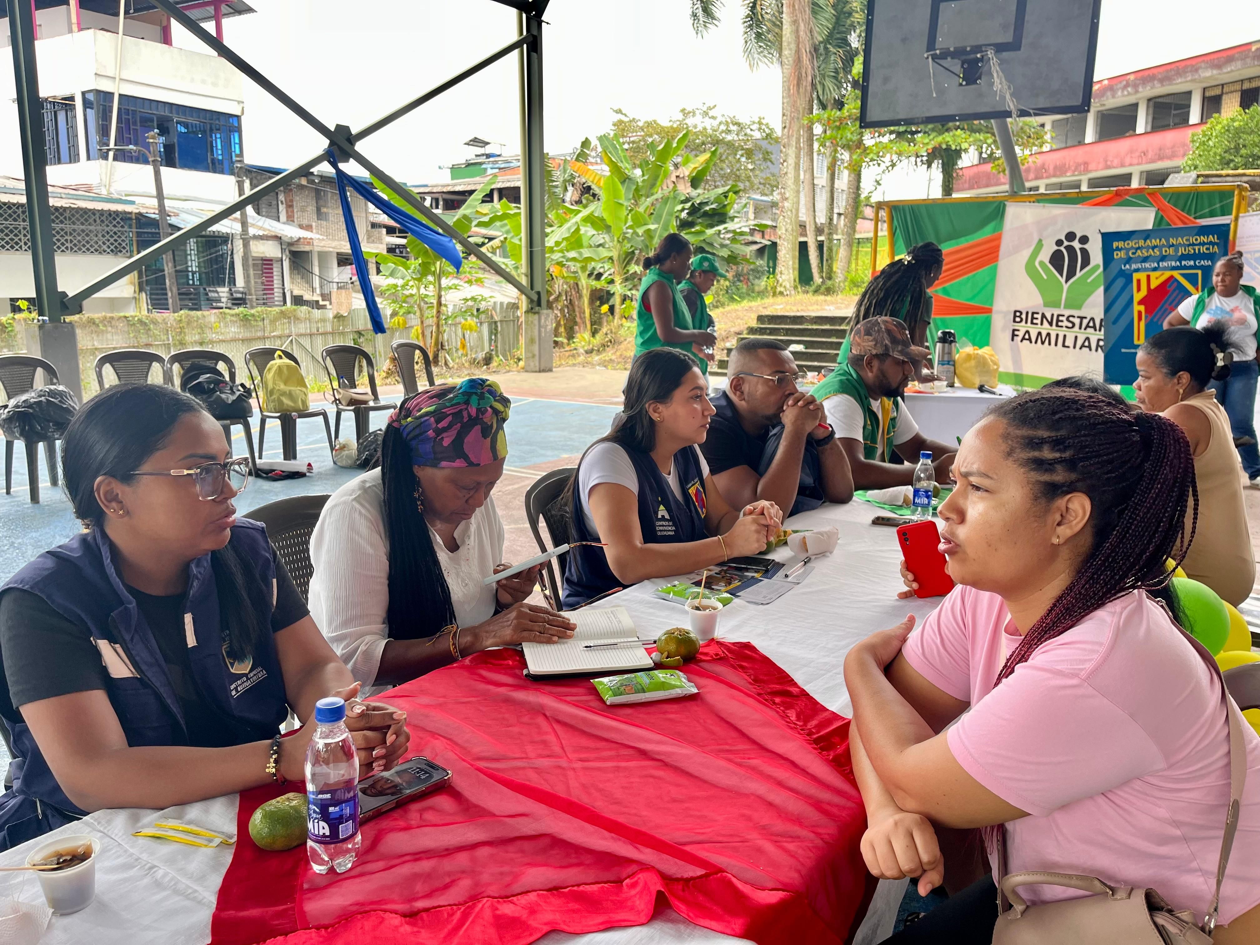 Comisar&iacute;a de Familia de Buenaventura particip&oacute; en jornada interinstitucional de servicios dirigida a poblaci&oacute;n vulnerable