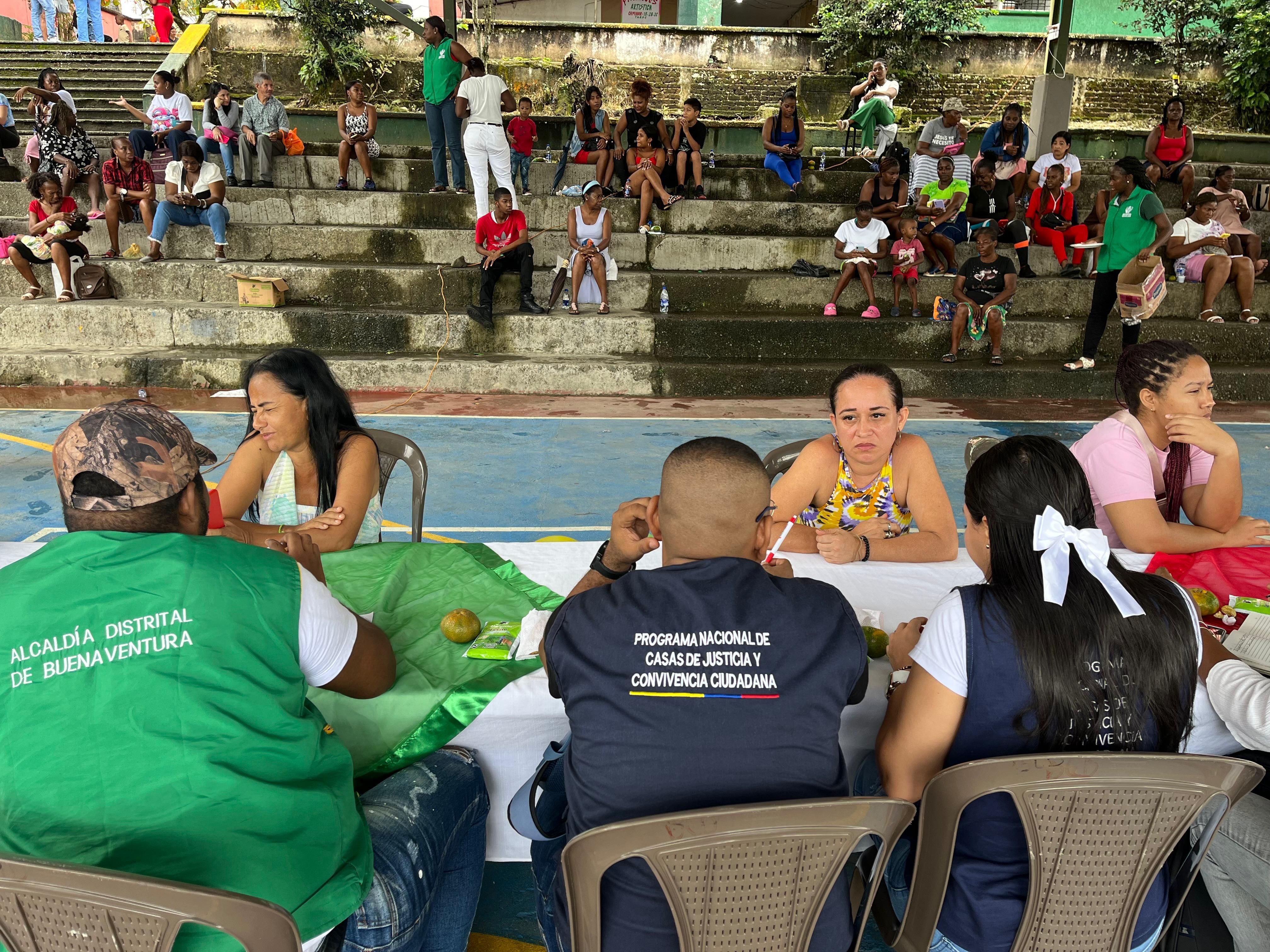 Comisar&iacute;a de Familia de Buenaventura particip&oacute; en jornada interinstitucional de servicios dirigida a poblaci&oacute;n vulnerable