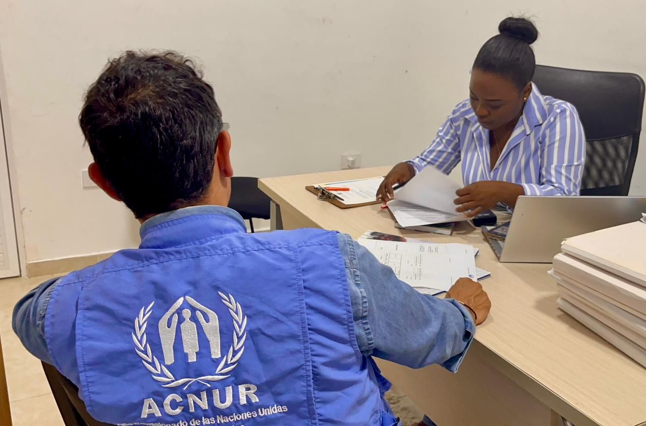 Secretar&iacute;a de las Mujeres recibe la Carpa Violeta con el respaldo de ACNUR