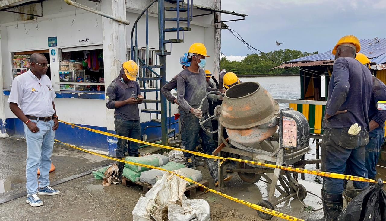 A paso firme! As&iacute; avanza la construcci&oacute;n del nuevo muelle tur&iacute;stico en Buenaventura