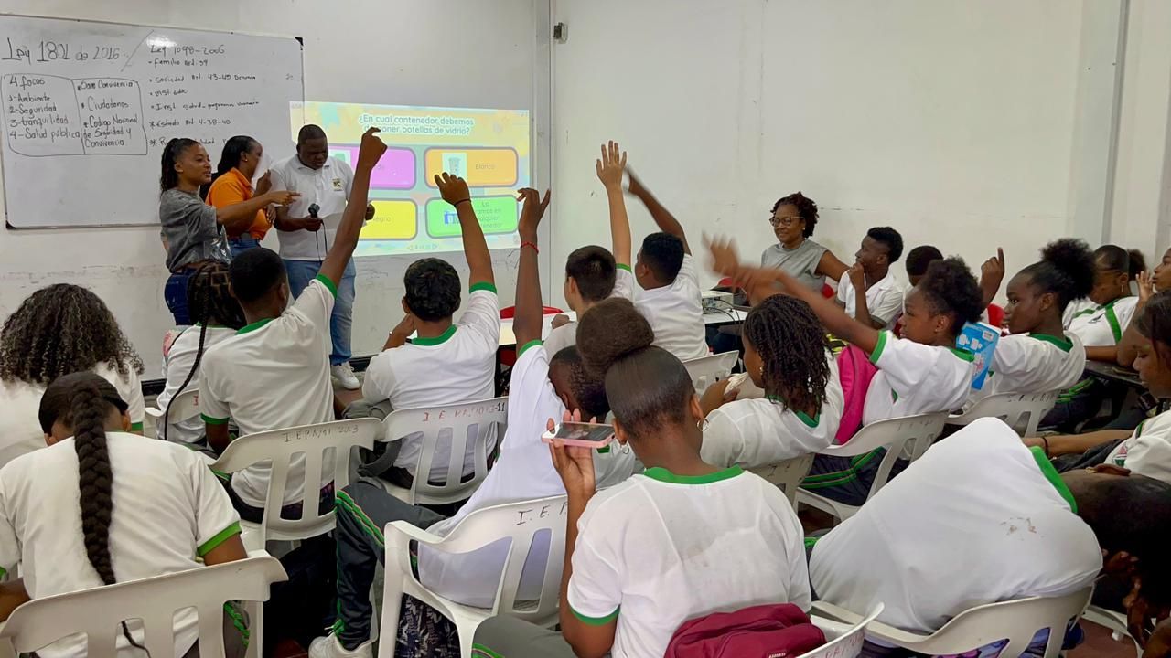 Alcald&iacute;a de Buenaventura fortalece la educaci&oacute;n ambiental en instituciones educativas del Distrito