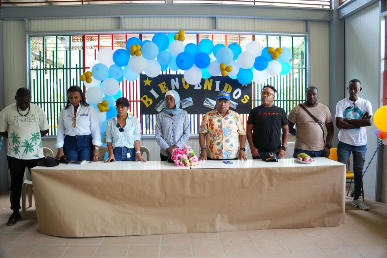 Ministerio de Educaci&oacute;n, Secretar&iacute;a del Ramo de Buenaventura y el FFIE entregaron sede San Luis Gonzaga en el r&iacute;o Cajambre