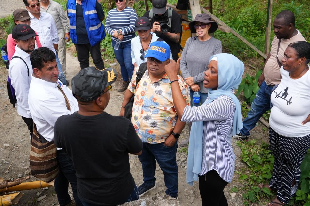 Ministerio de Educaci&oacute;n, Secretar&iacute;a del Ramo de Buenaventura y el FFIE entregaron sede San Luis Gonzaga en el r&iacute;o Cajambre
