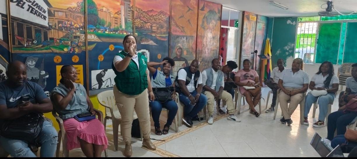 Buenaventura avanza en soluciones duraderas para el desplazamiento en el barrio Alberto Lleras Camargo