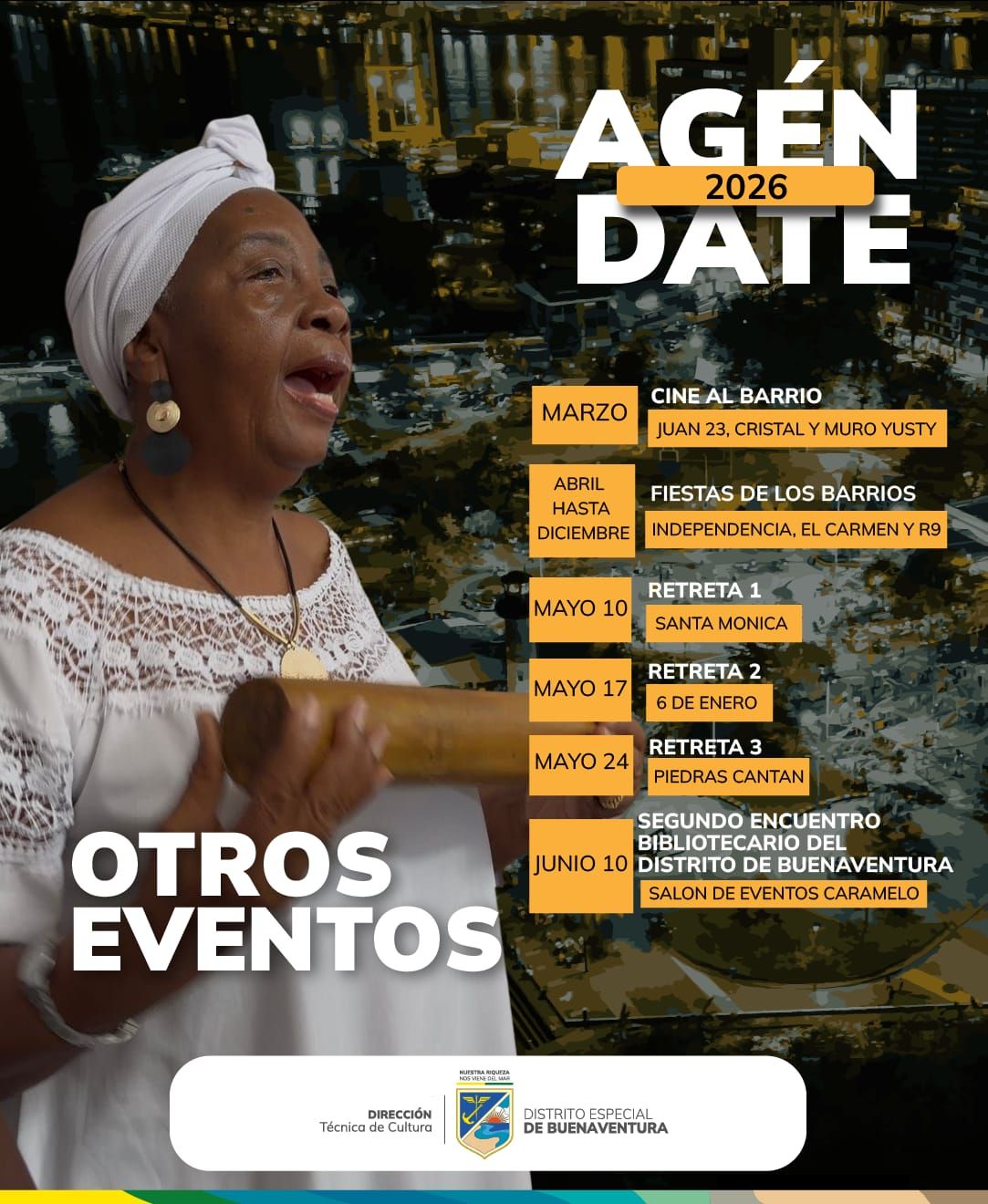 Buenaventura estrena agenda cultural 2026 tradici&oacute;n e identidad para la transformaci&oacute;n social