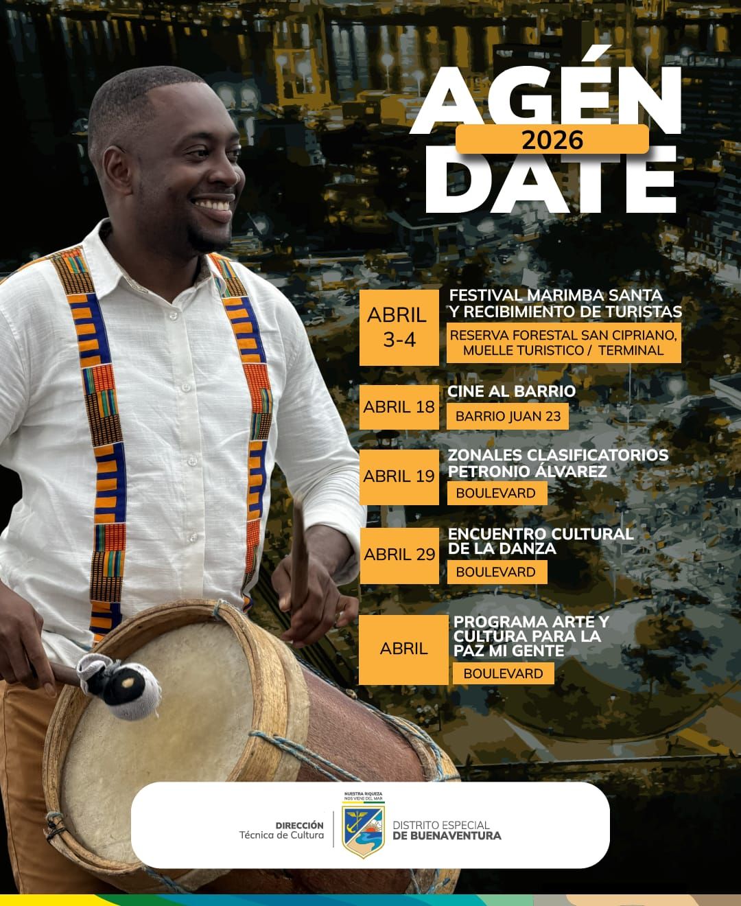 Buenaventura estrena agenda cultural 2026 tradici&oacute;n e identidad para la transformaci&oacute;n social