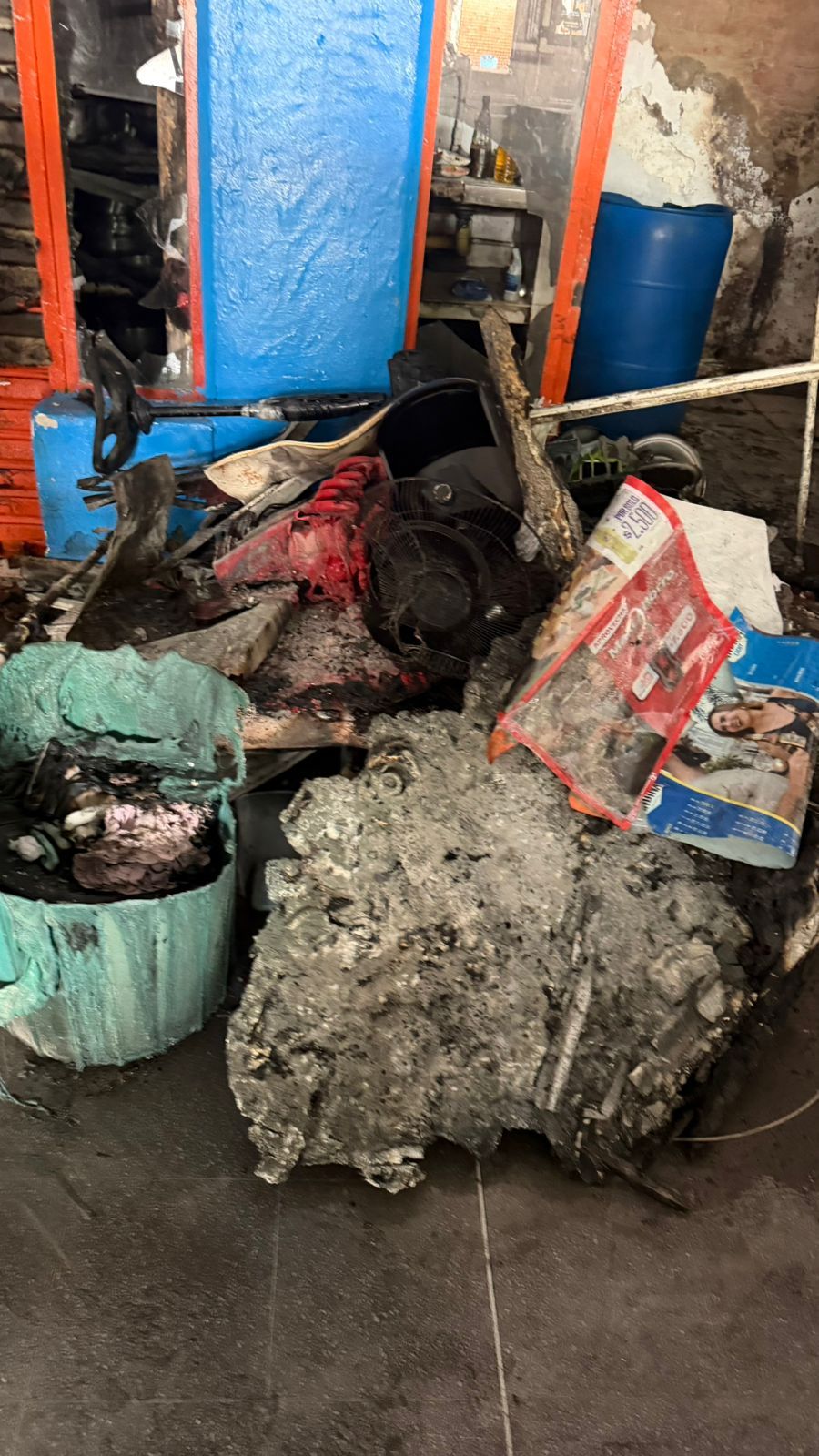 Comunicado a la opinion publica sobre incendio de uno de los locales en la terminal