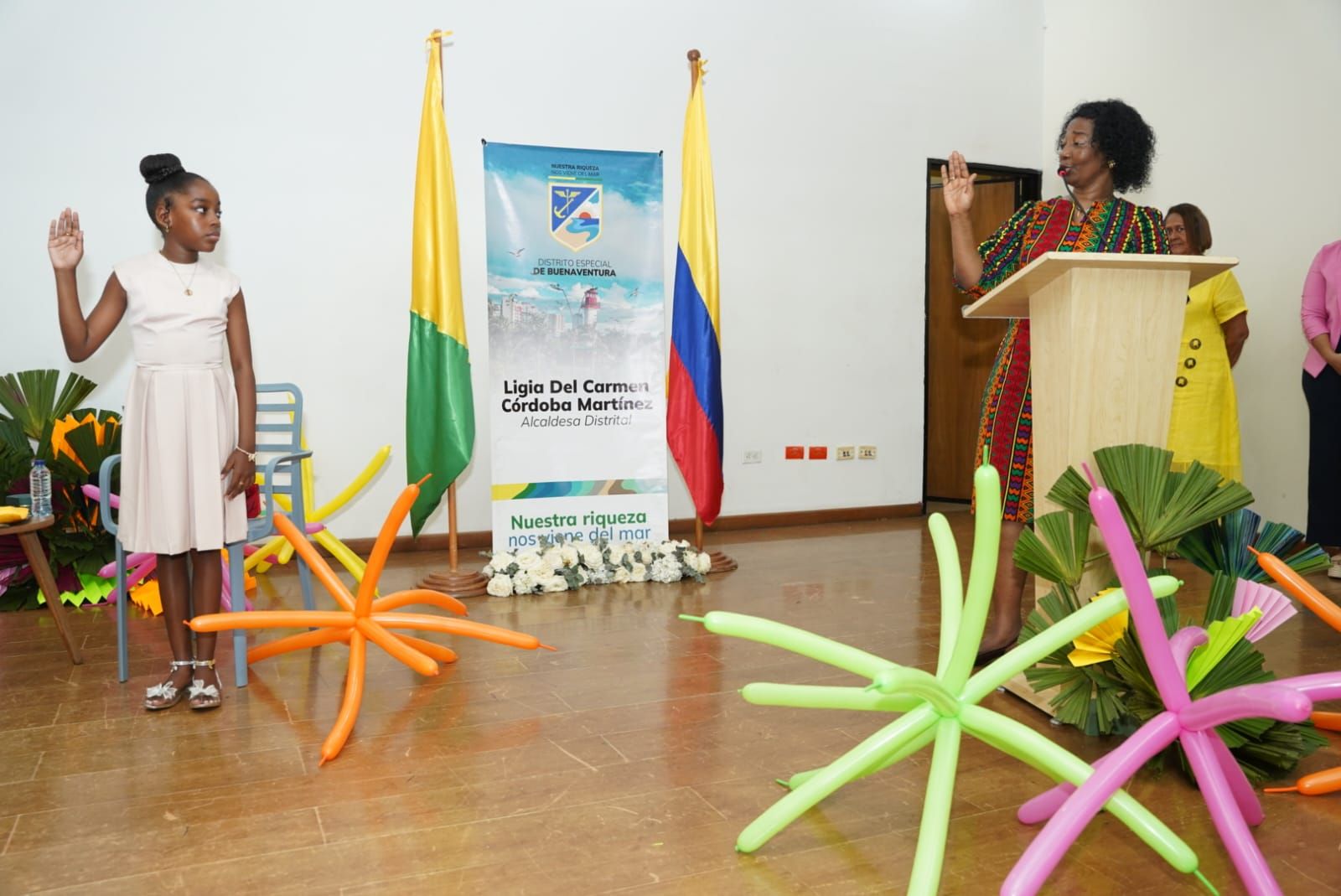 Ni&ntilde;ez bonaverense fortalece su liderazgo con la posesi&oacute;n de la alcaldesa infantil y su gabinete distrital
